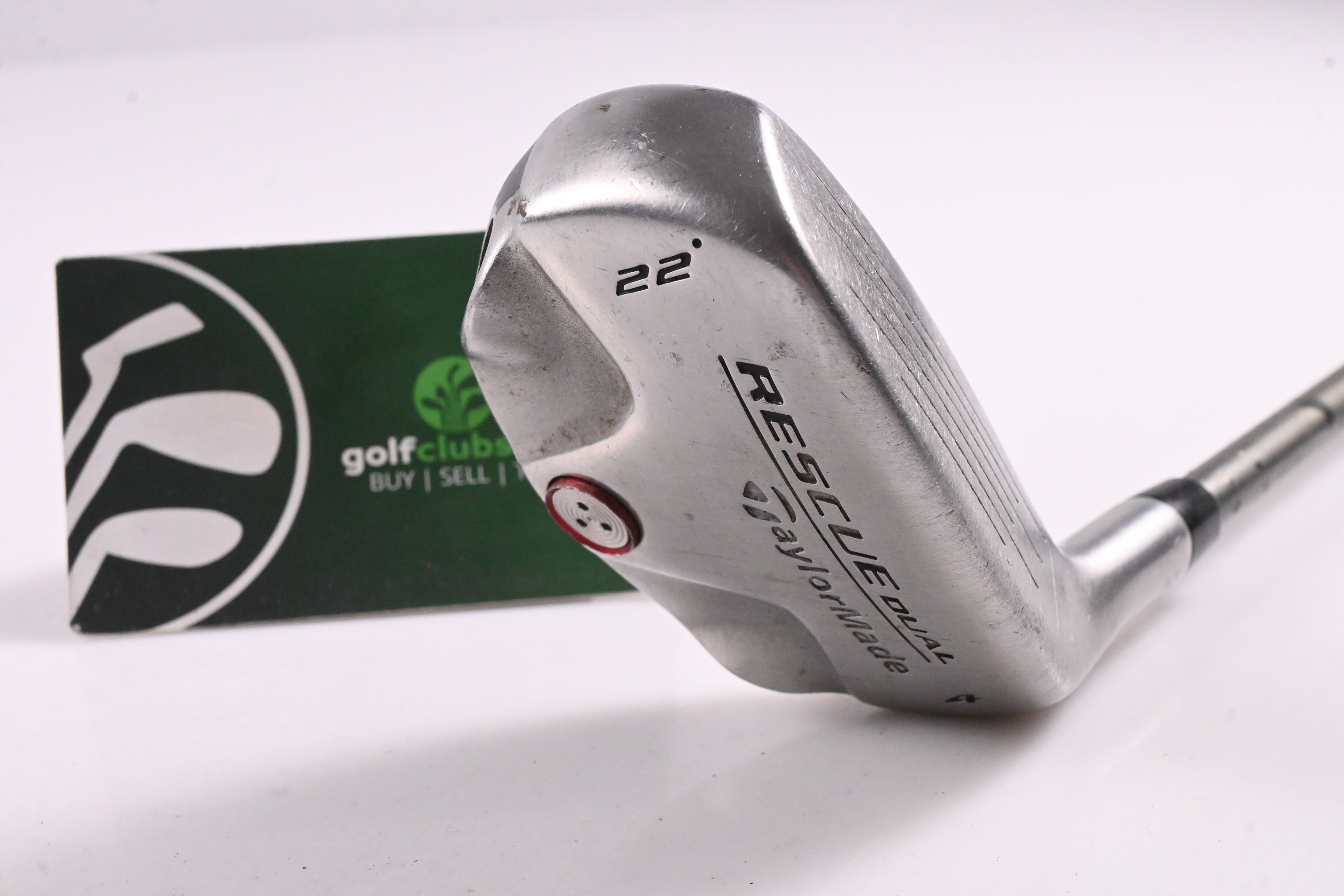 Taylormade Rescue Dual #4 Hybrid / 22 Degree / Stiff Flex TaylorMade M.A.S.² 55