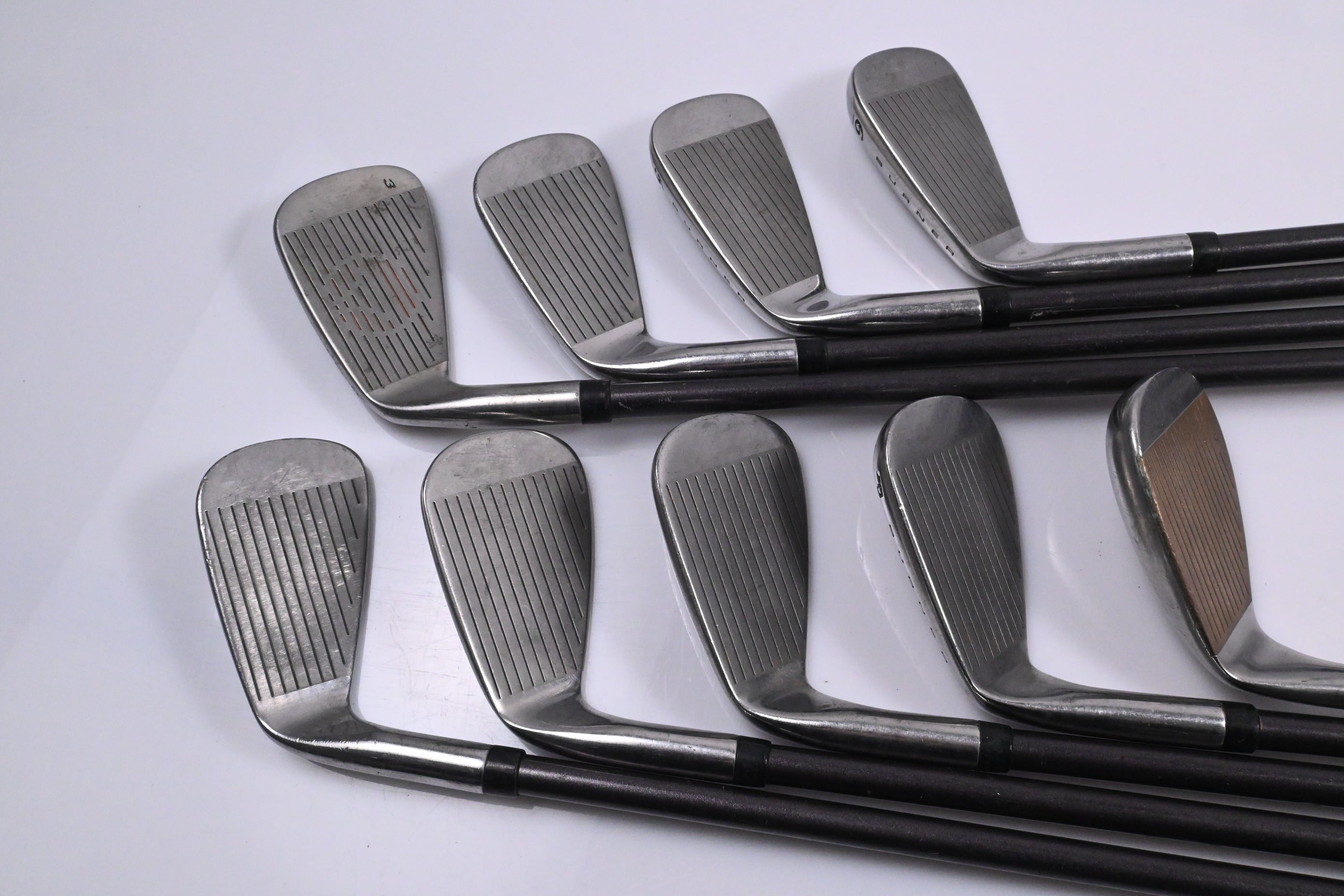 Taylormade Burner Tour Irons / 3-PW+SW / Stiff Flex Taylormade Bubble 90 Shafts
