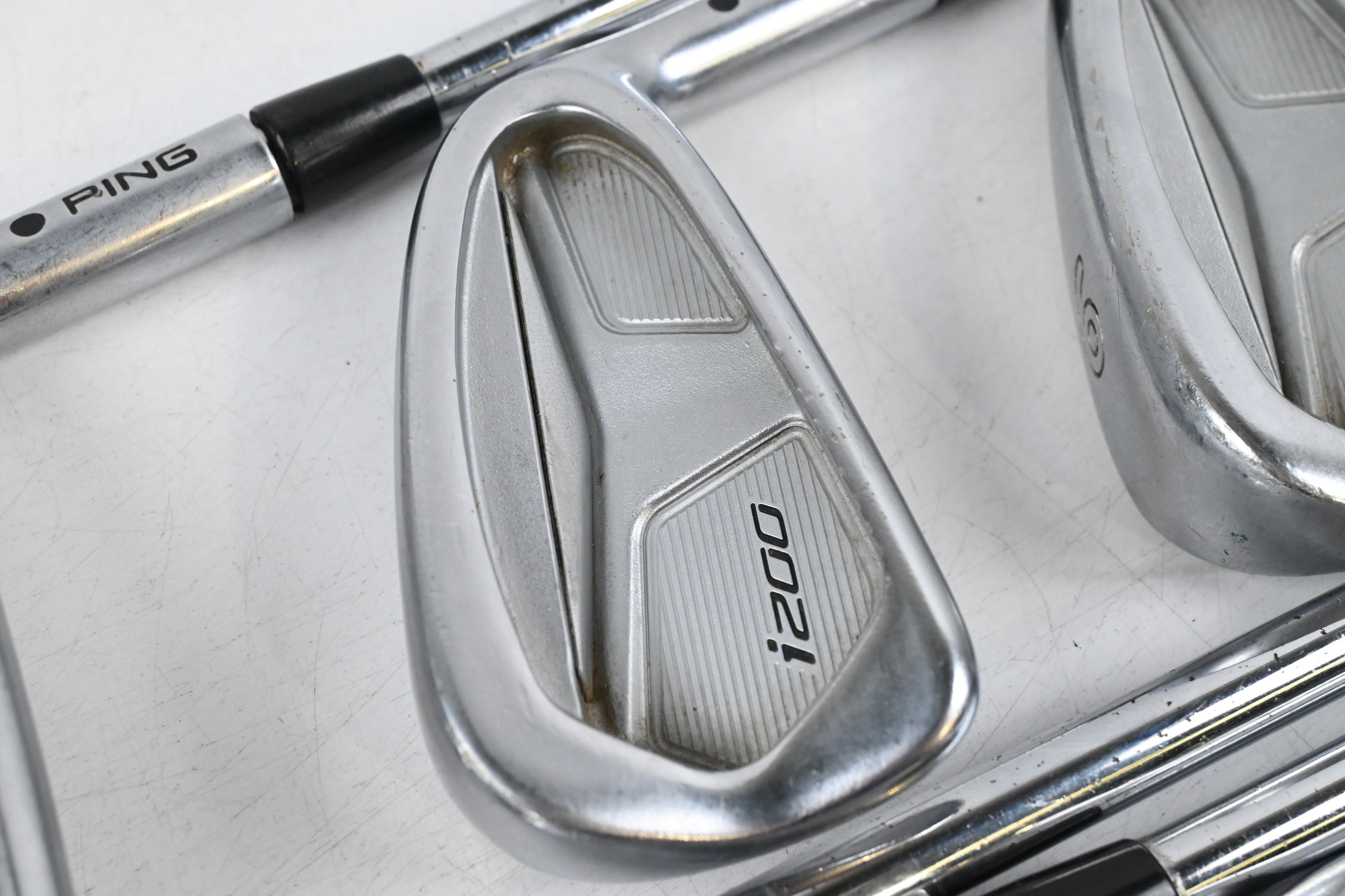 Ping i200 Irons / 4-PW / Black Dot / Stiff Flex Dynamic Gold S300 Shafts