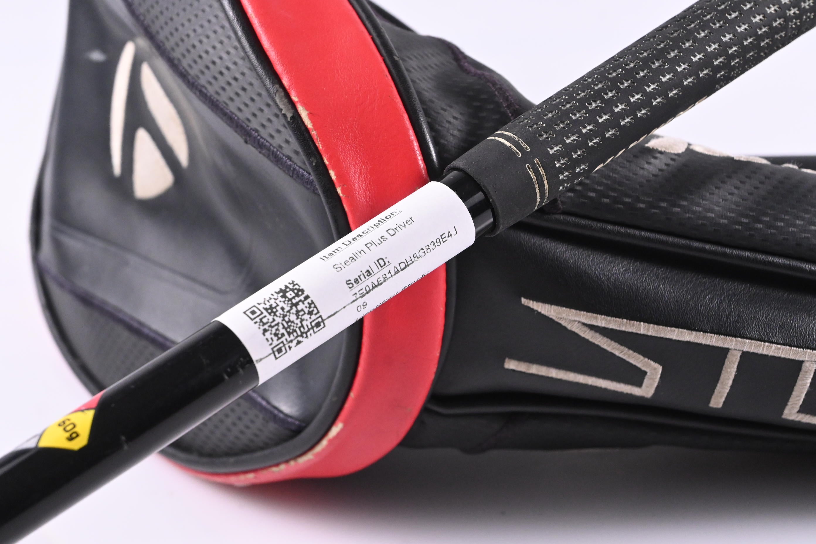 Taylormade Stealth Plus Driver / 9 Degree / Stiff Flex HZRDUS Smoke RDX Black 60