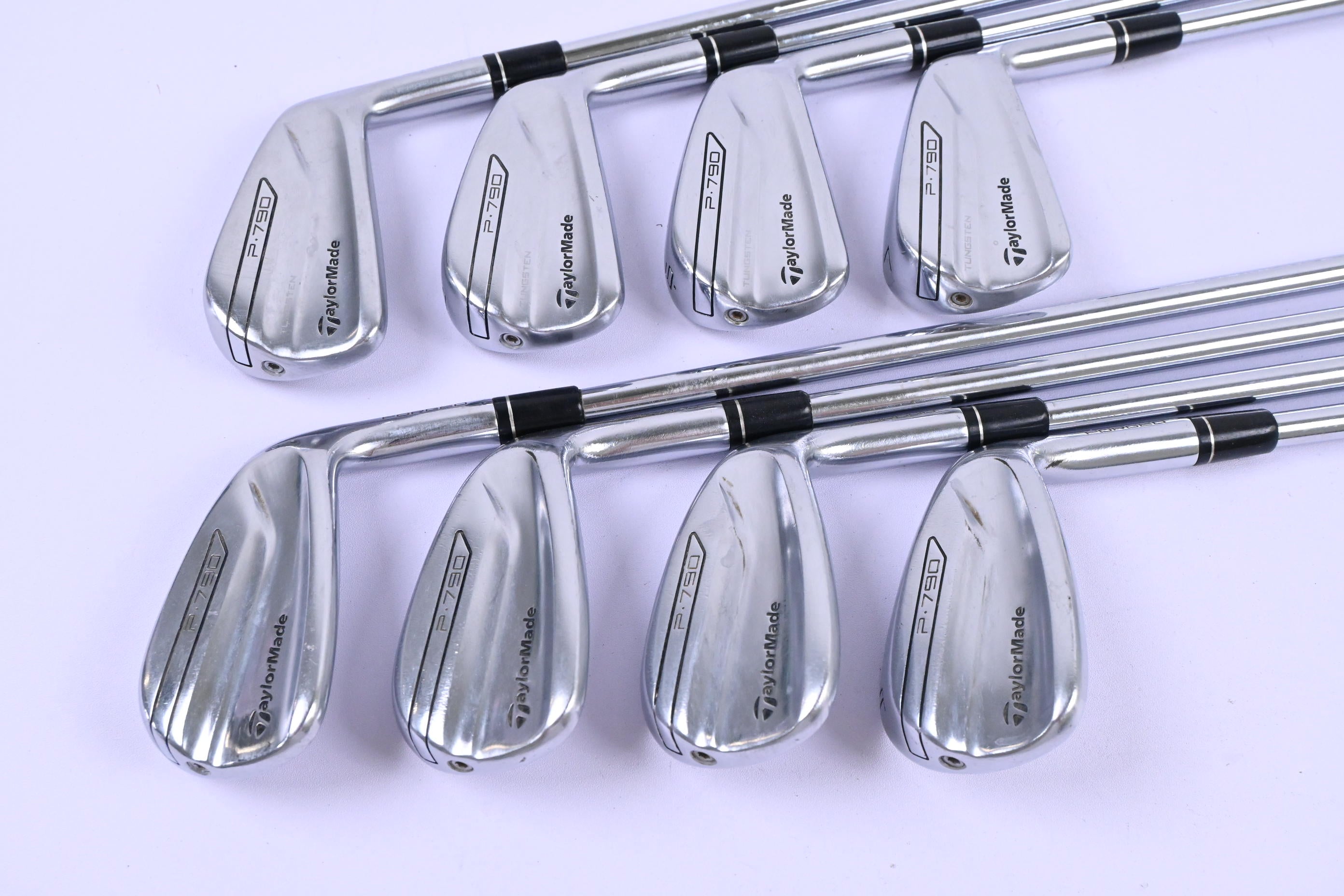 Taylormade P790 2017 Irons / 4-PW+GW / Stiff Flex Steel Shafts