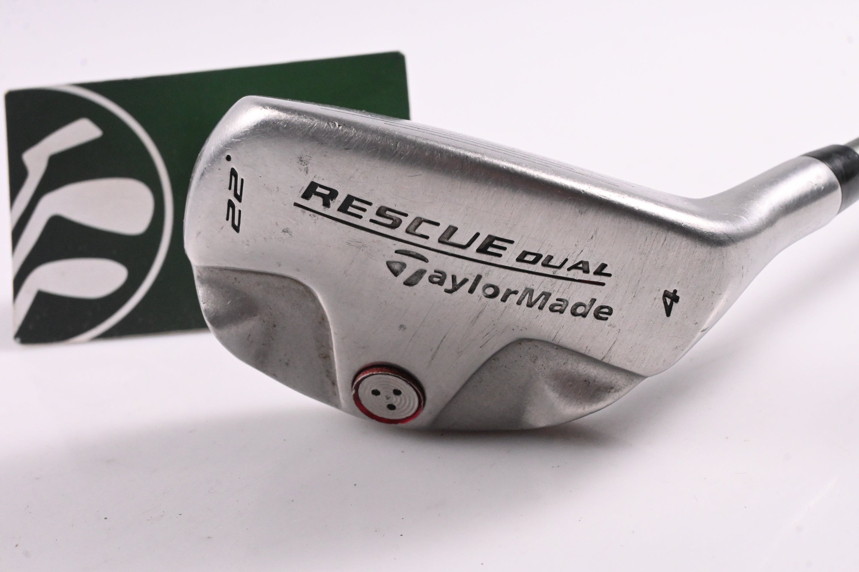 Taylormade Rescue Dual #4 Hybrid / 22 Degree / Stiff Flex TaylorMade M.A.S.² 55