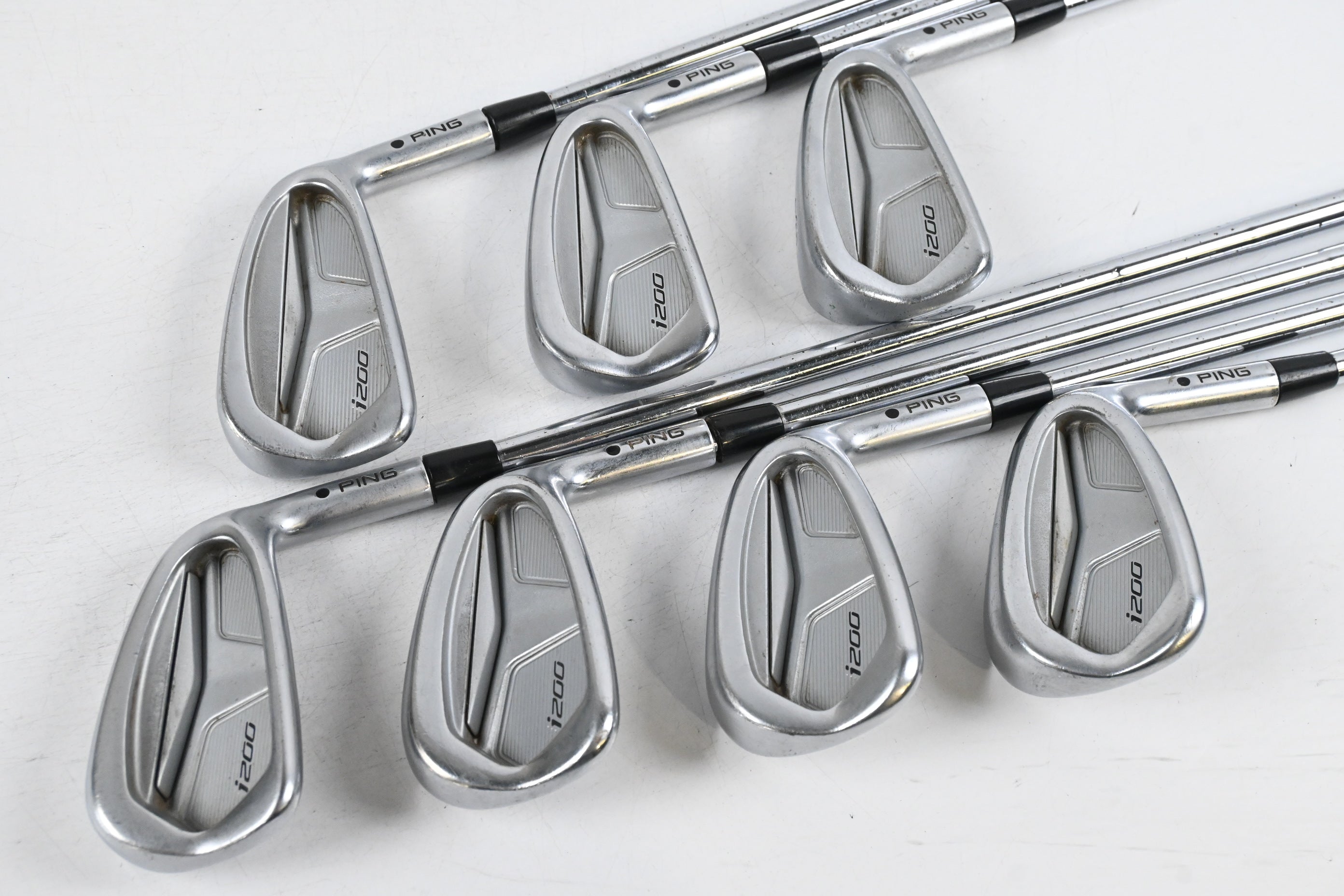 Ping i200 Irons / 4-PW / Black Dot / Stiff Flex Dynamic Gold S300 Shafts