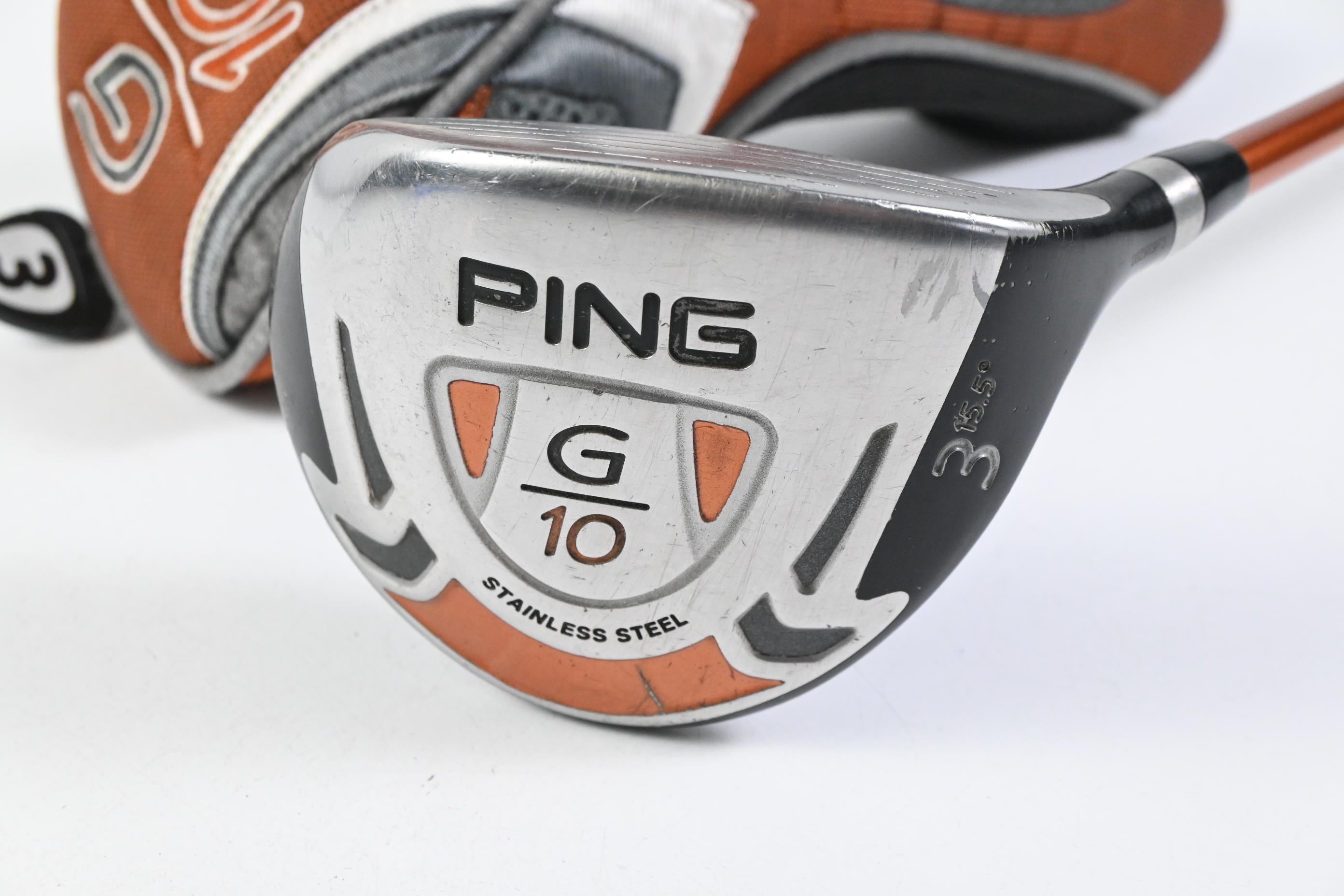 Ping G10 #3 Wood / 15.5 Degree / Regular Flex Ping TFC 129 Shaft