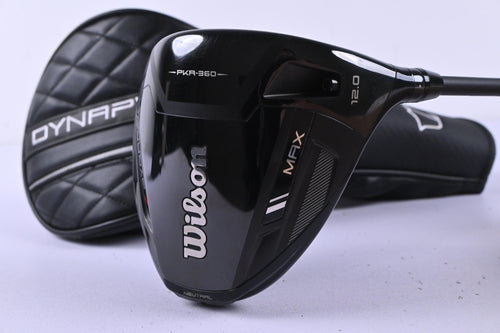 Wilson DYNAPWR 2025 Max Driver / 12 Degree / Stiff Flex HZRDUS Gen5 Black 60