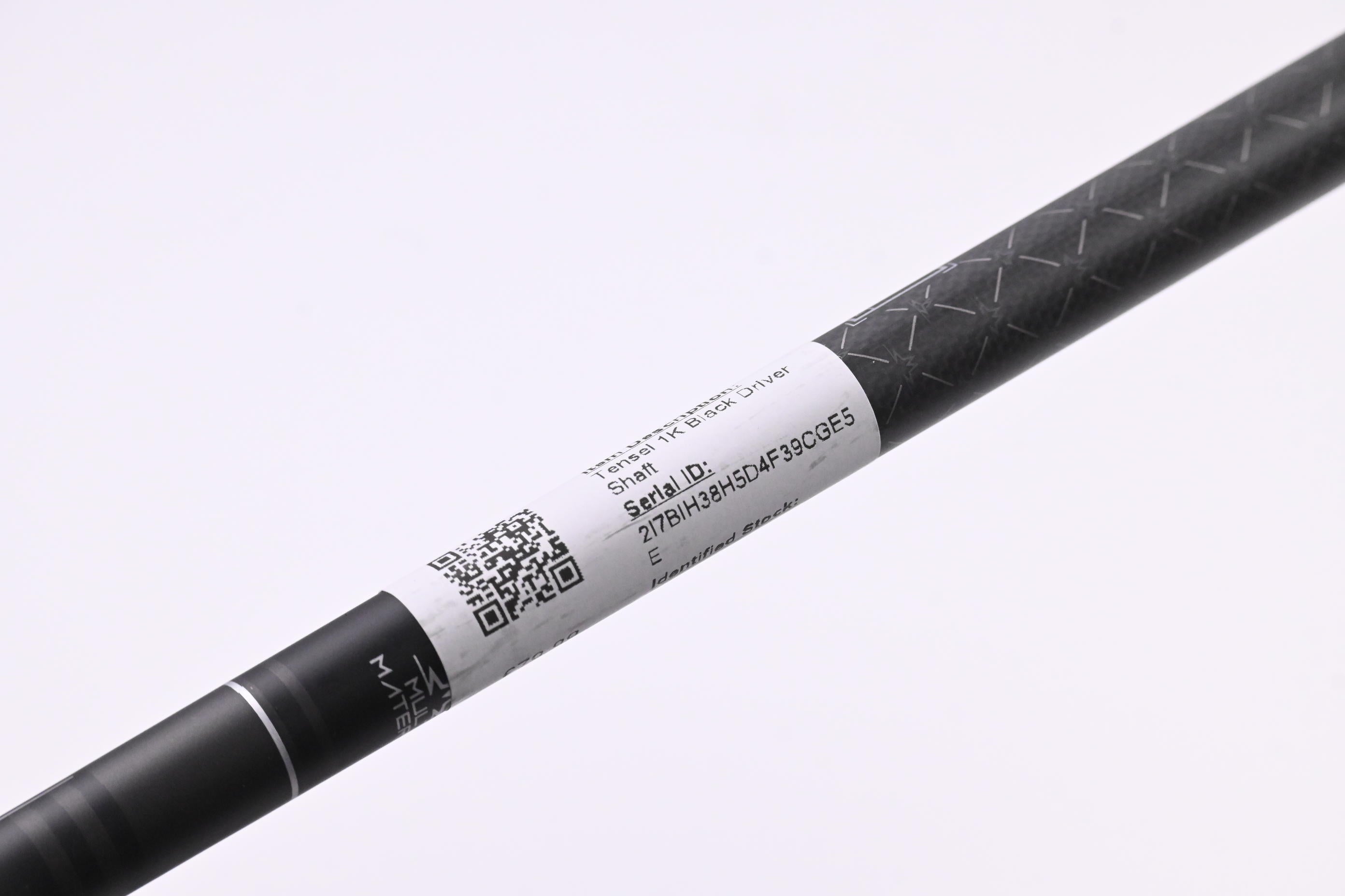 Mitsubishi Chemical Tensei 1K Black 65 Driver Shaft / Stiff Flex / Ping 3rd Gen