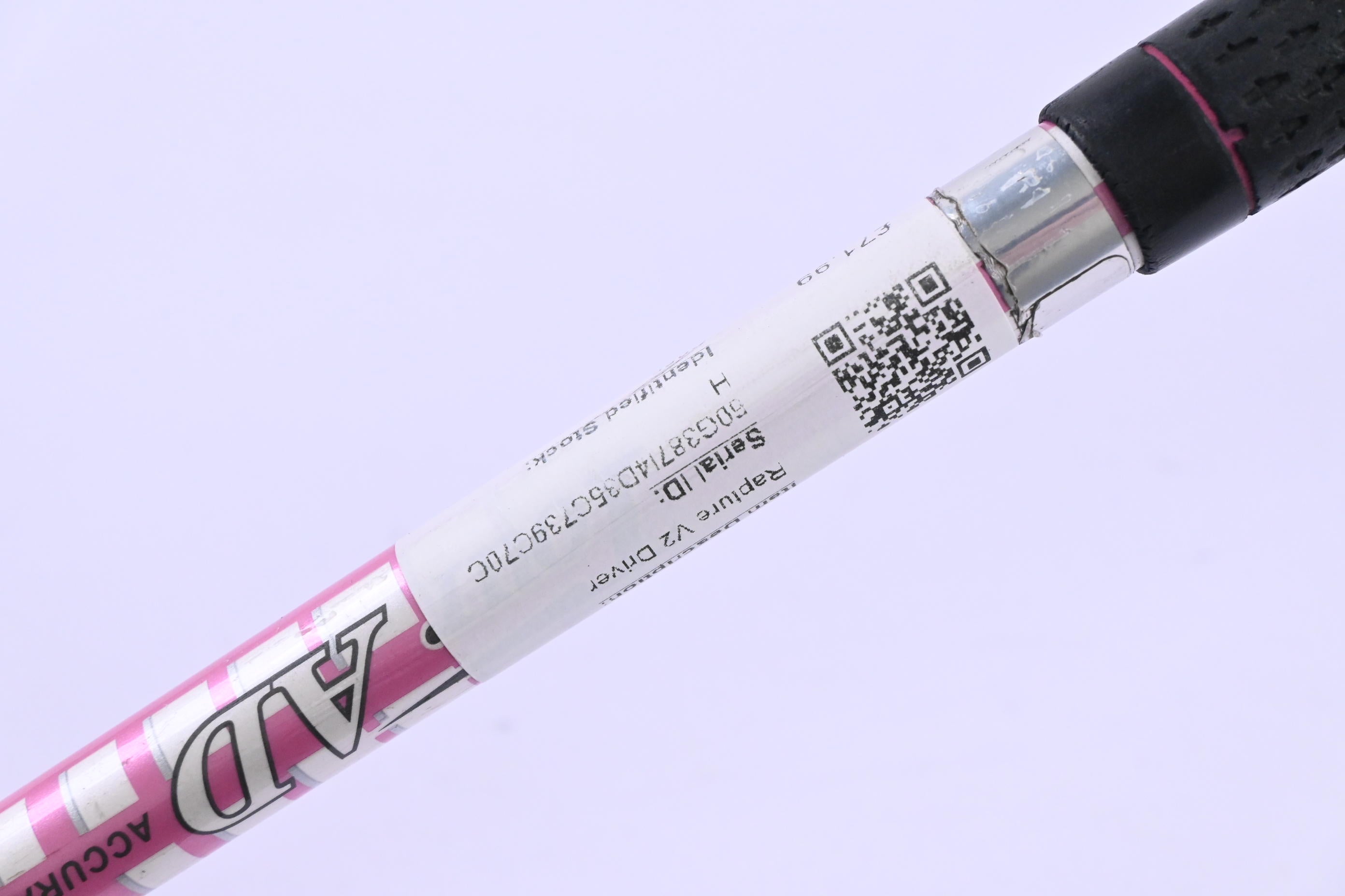 Ladies Ping Rapture V2 Driver / 12 Degree / Ladies Flex Ping TFC 550D Shaft