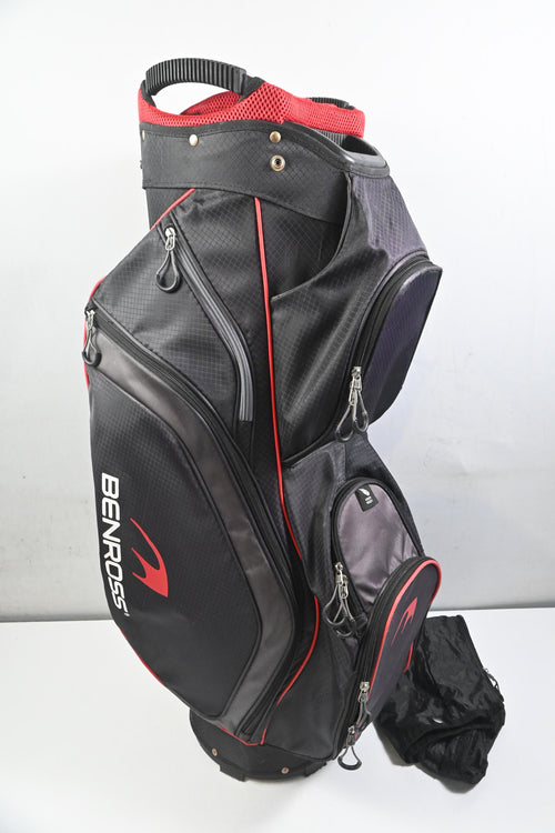 Benross Cart Bag / 15-Way Divider / Black, Red