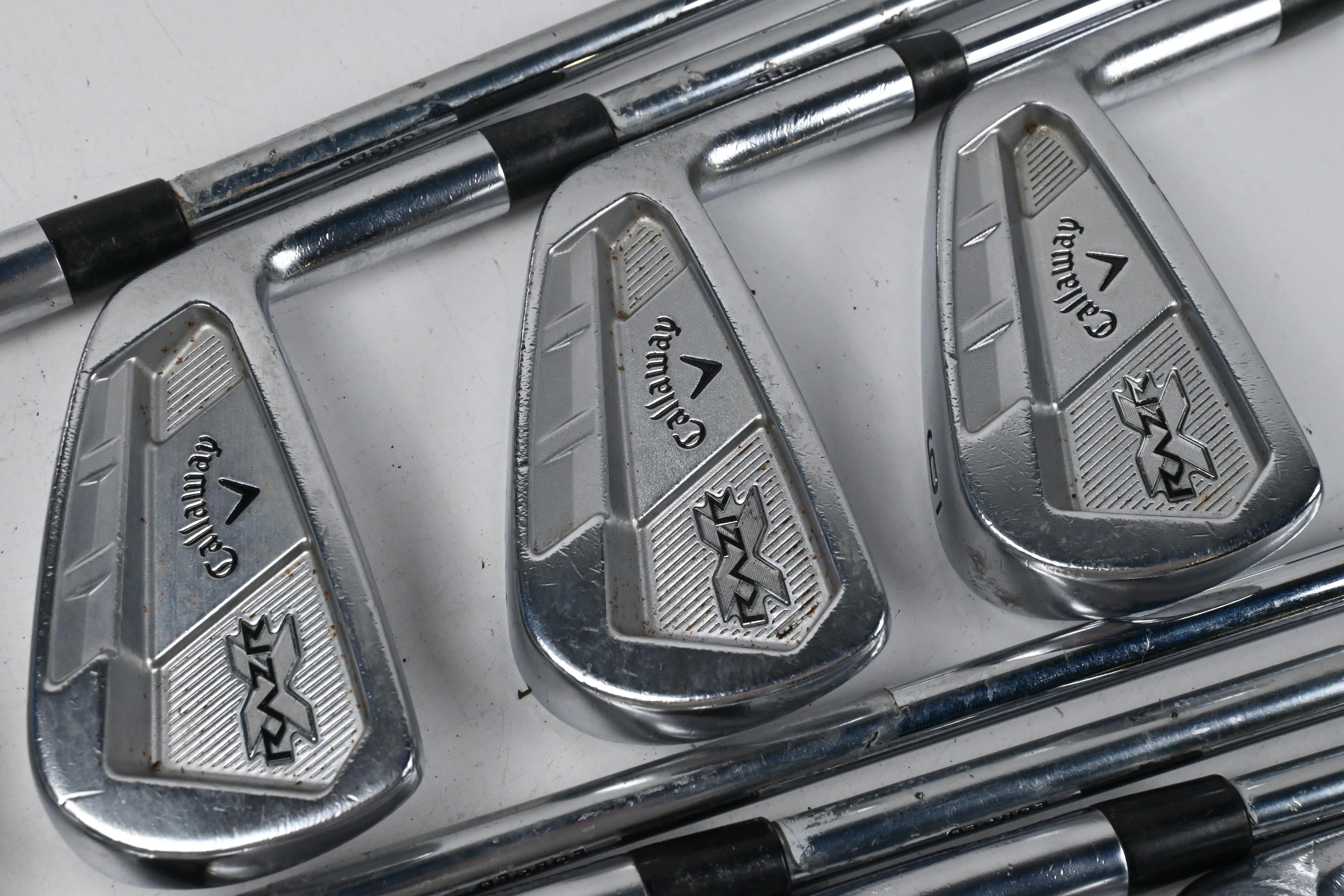 Callaway RAZR X Forged Irons / 3-PW / Stiff Flex Project X Rifle Flighted Shafts