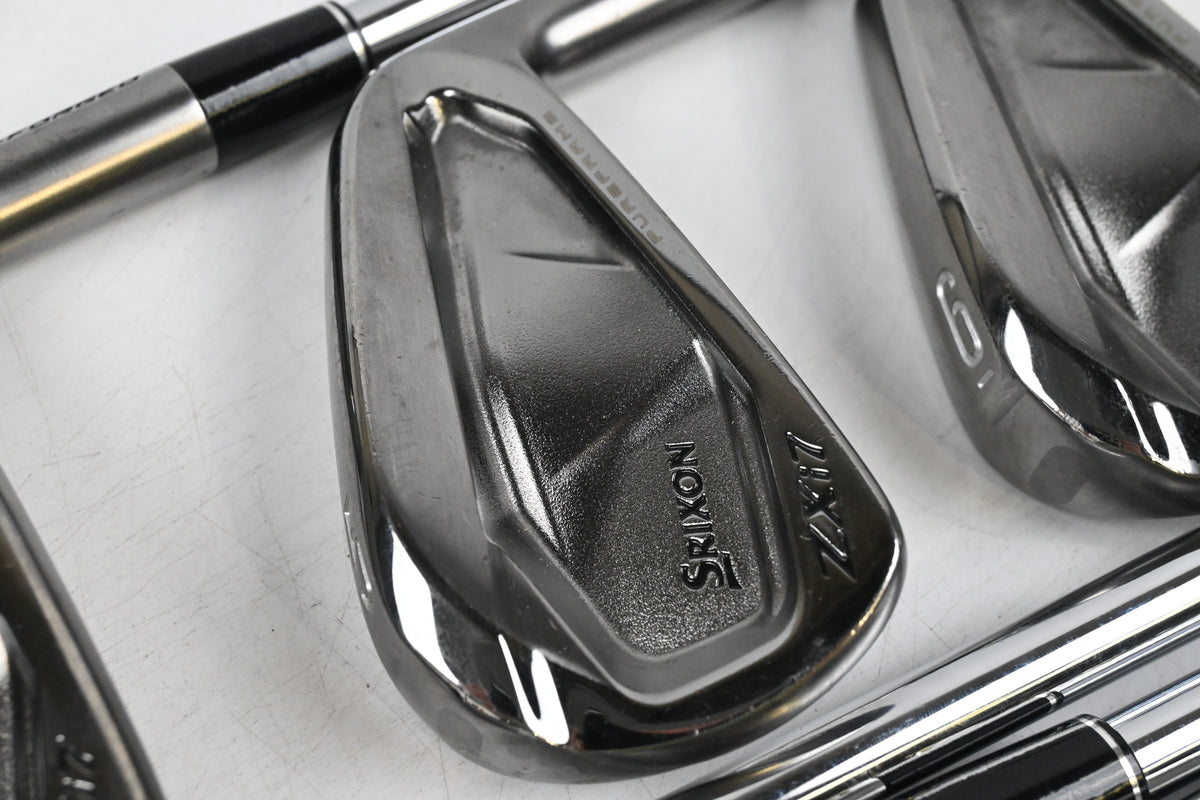 Srixon ZXi7 Black Irons / 4-PW / Stiff Flex N.S.Pro Modus3 Tour 120 Shafts