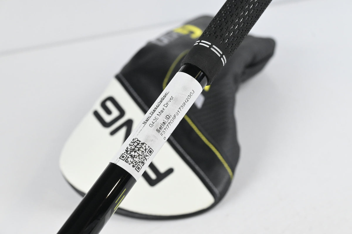 Ping G430 Max Driver / 10.5 Degree / Senior Flex Ping Alta CB Black 55 Shaft