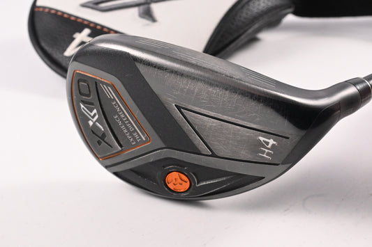 XXIO X Black #4 Hybrid / 20 Degree / Stiff Flex Miyazaki AX-1 55 Shaft