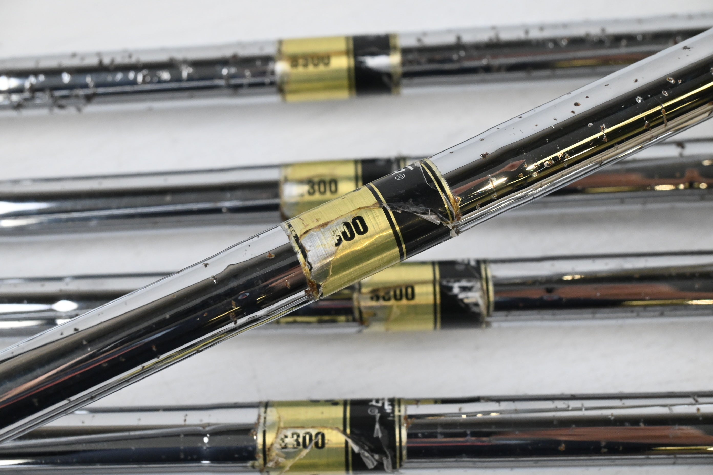Ping i200 Irons / 4-PW / Black Dot / Stiff Flex Dynamic Gold S300 Shafts