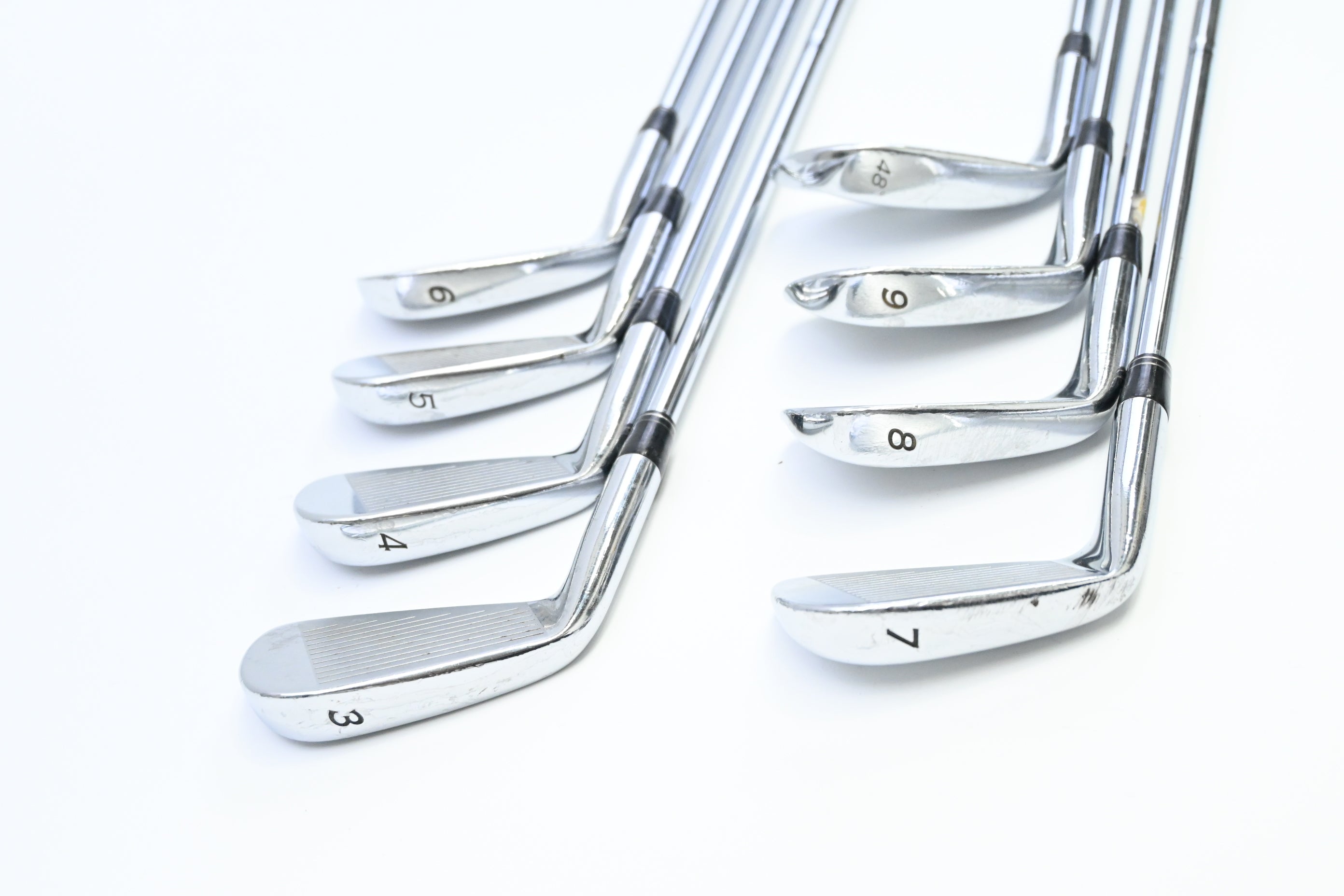 Taylormade RAC CB Coin Forged Irons / 3-9+48° / Stiff Flex Dynamic Gold S300