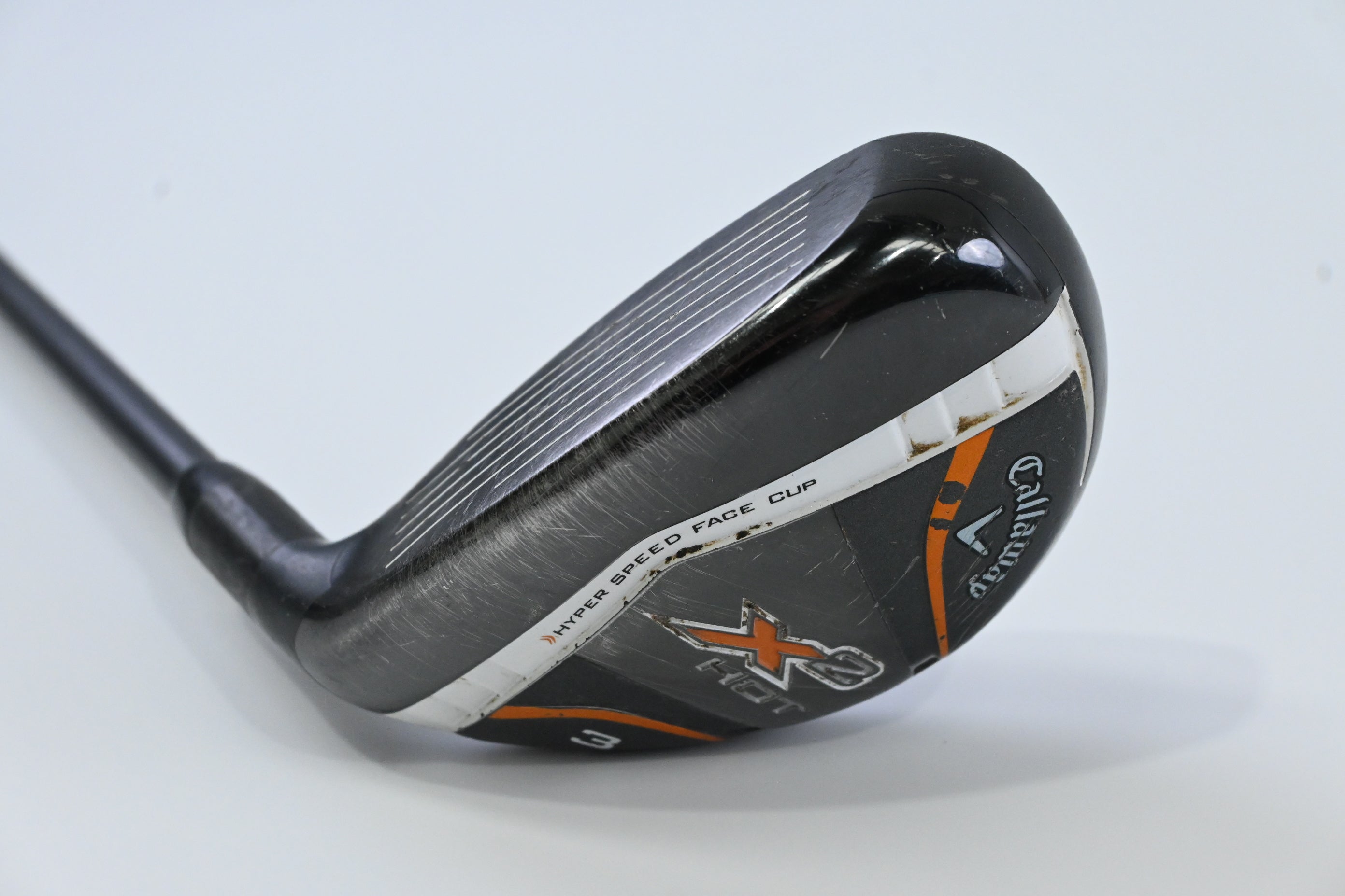 Left Hand Callaway X2 Hot #3 Hybrid / 19 Degree / Stiff Flex Callaway X2 Hot 65