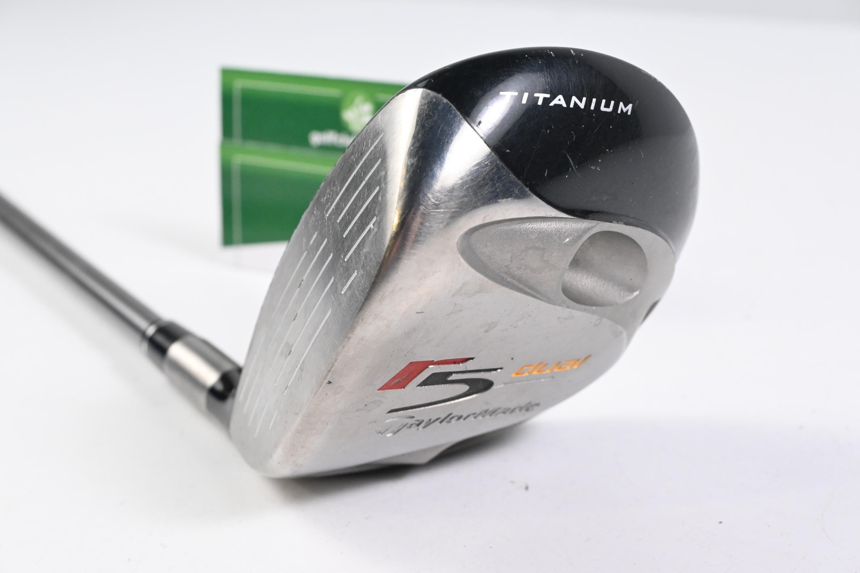 Left Hand Taylormade R5 Dual #3 Wood / 15 Degree / Stiff Flex M.A.S.2 55 Shaft