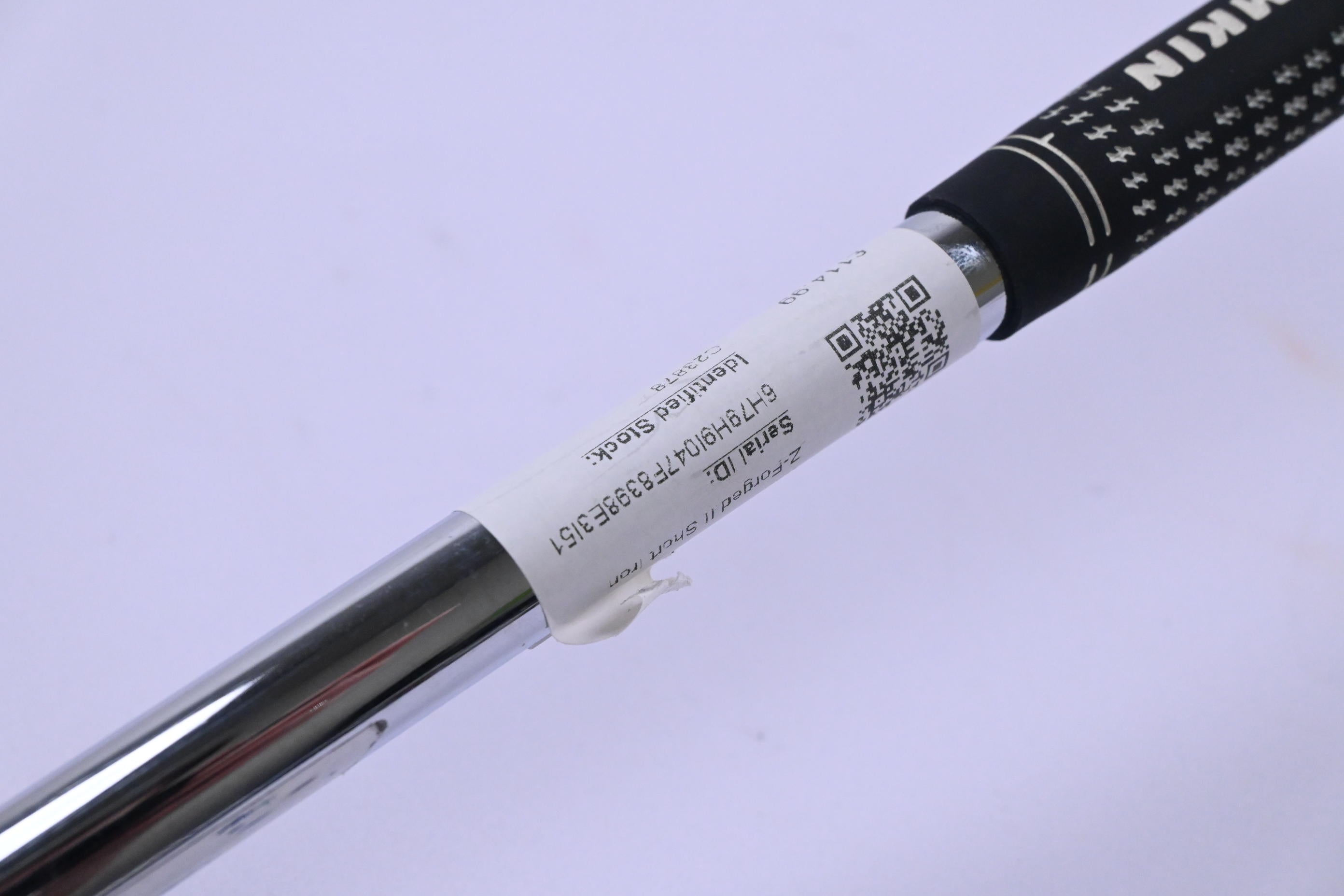 Srixon Z-Forged II #9 Iron / Stiff Flex Project X Rifle Shaft