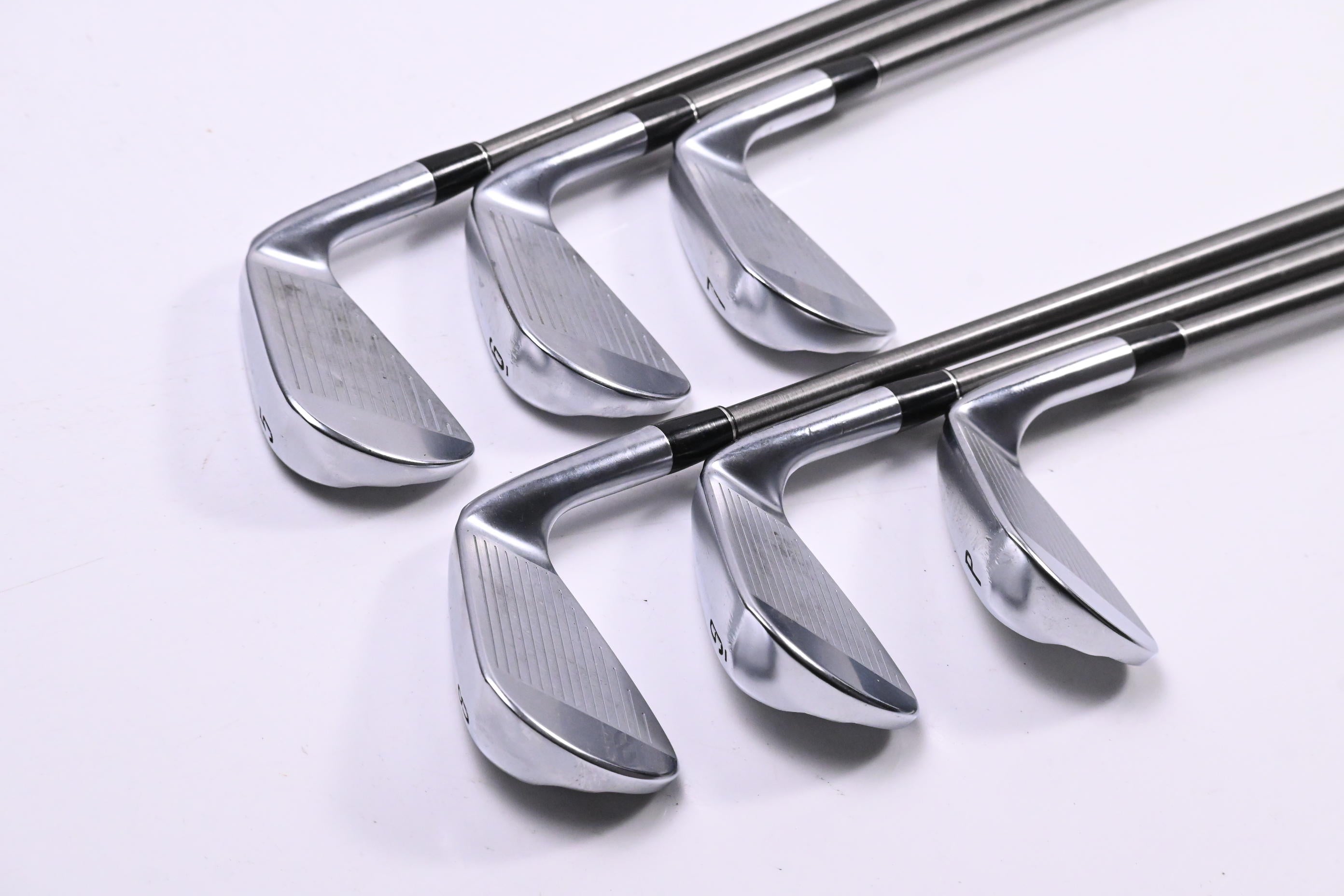 Left Hand Srixon ZX5 MK II 2023 Irons / 5-PW / Stiff Flex SteelFiber i95 Shafts