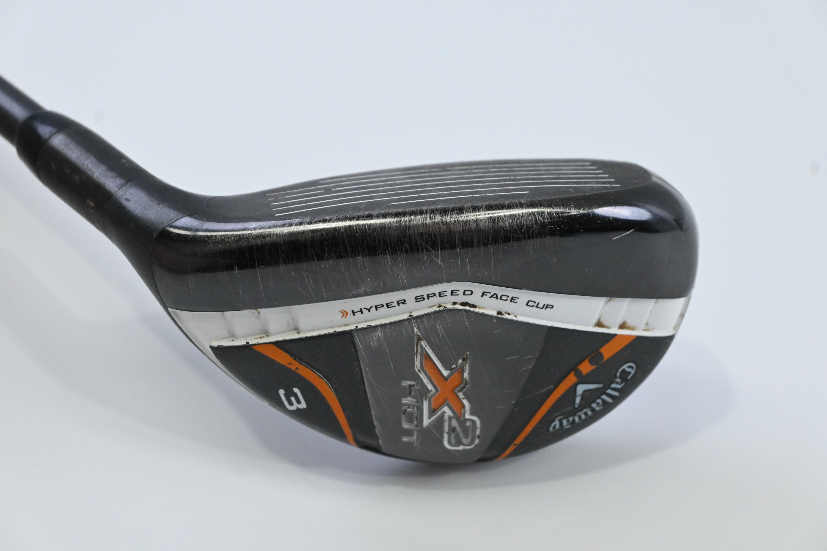Left Hand Callaway X2 Hot #3 Hybrid / 19 Degree / Stiff Flex Callaway X2 Hot 65
