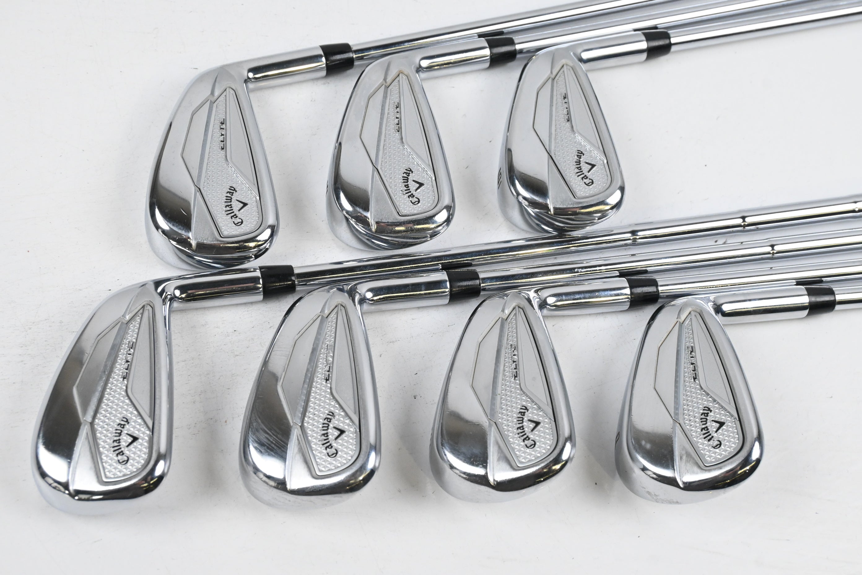 Callaway Elyte Irons / 4-PW / Stiff Flex Dynamic Gold Mid S300 100 Shafts