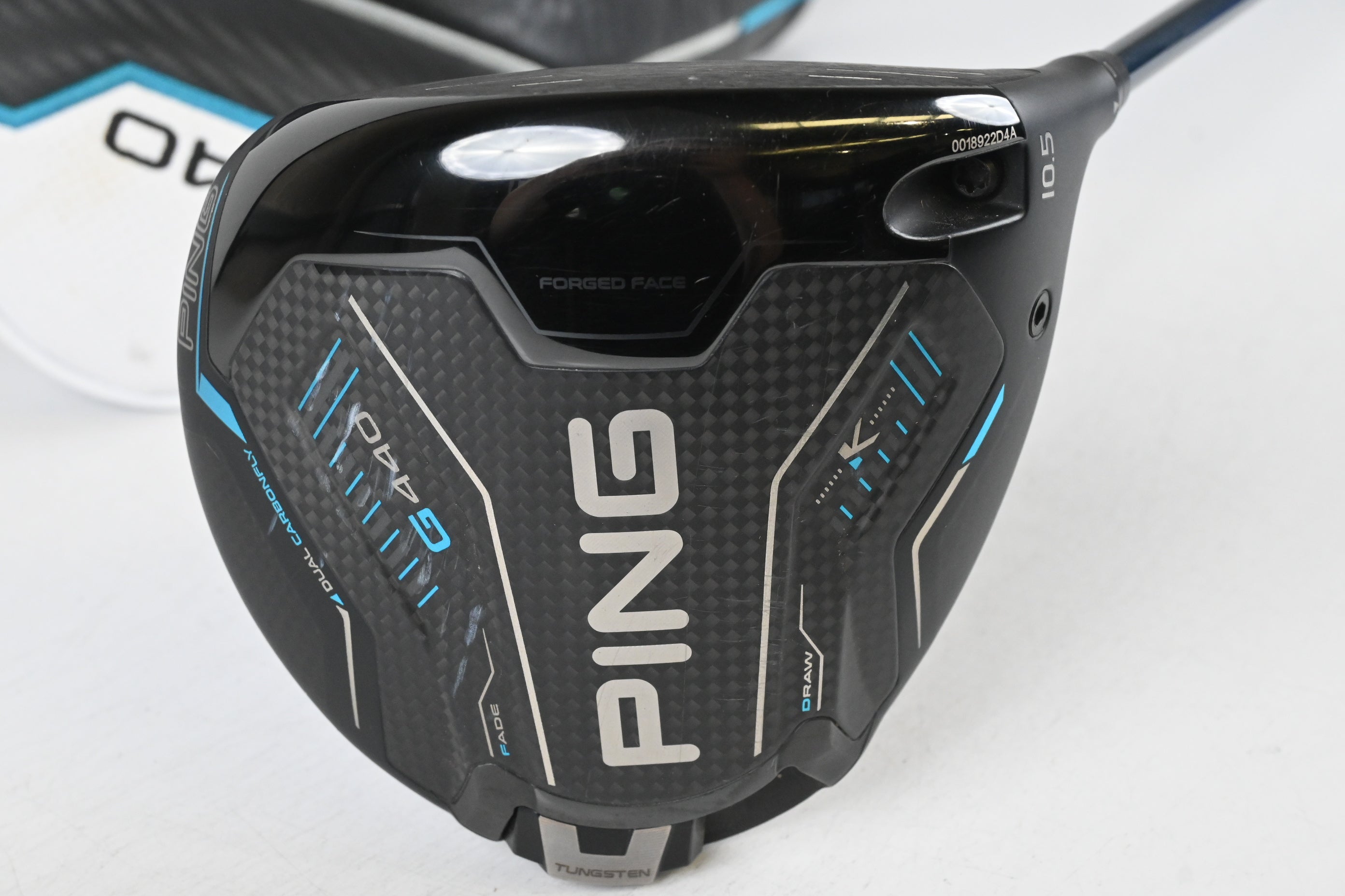 Ping G440 K Driver / 10.5 Degree / Stiff Flex Denali Blue 60 Shaft