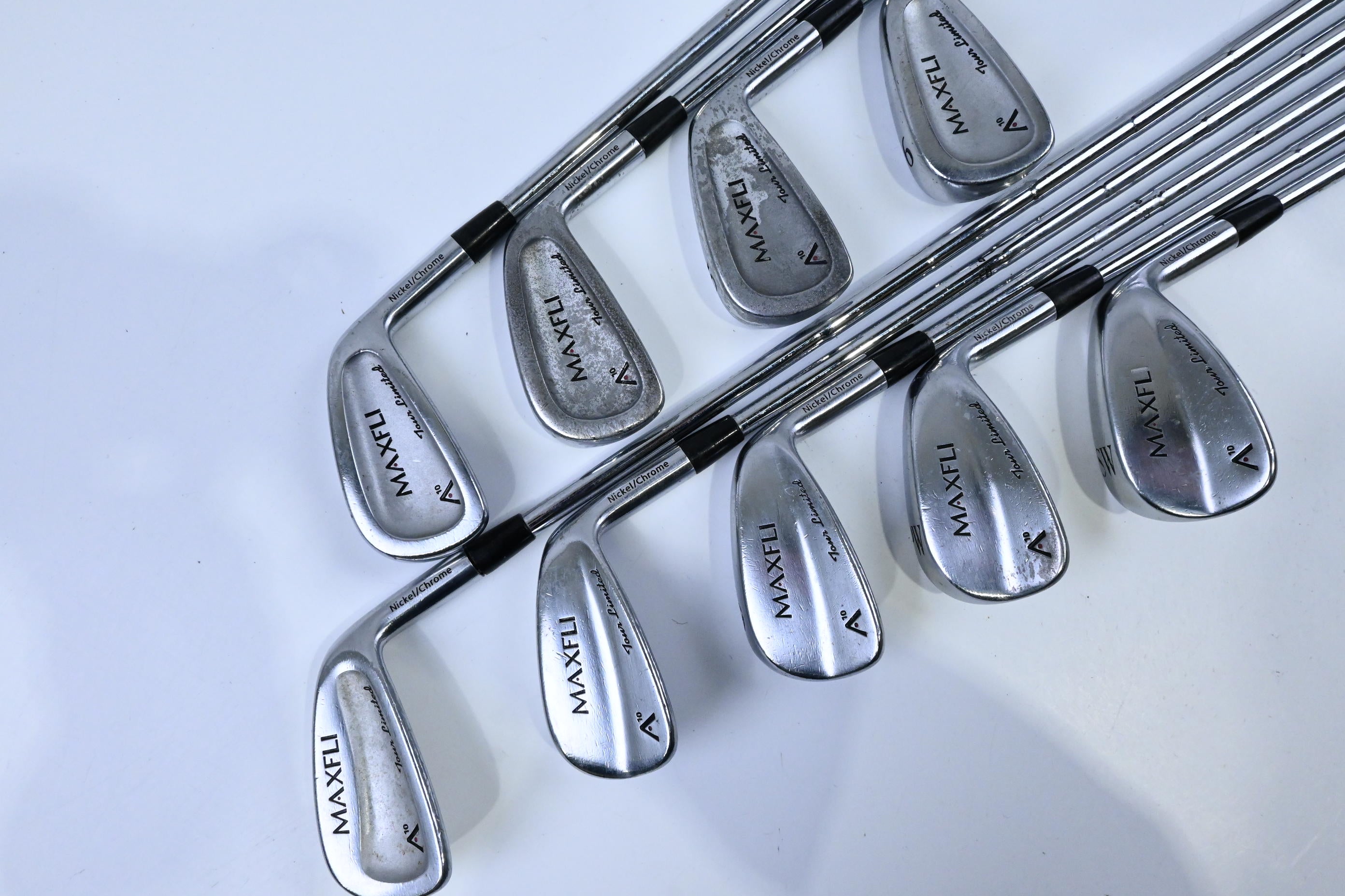 Maxfli A10 Tour Limited Irons / 3-PW+SW / Stiff Flex Dynamic Gold S300 Shafts