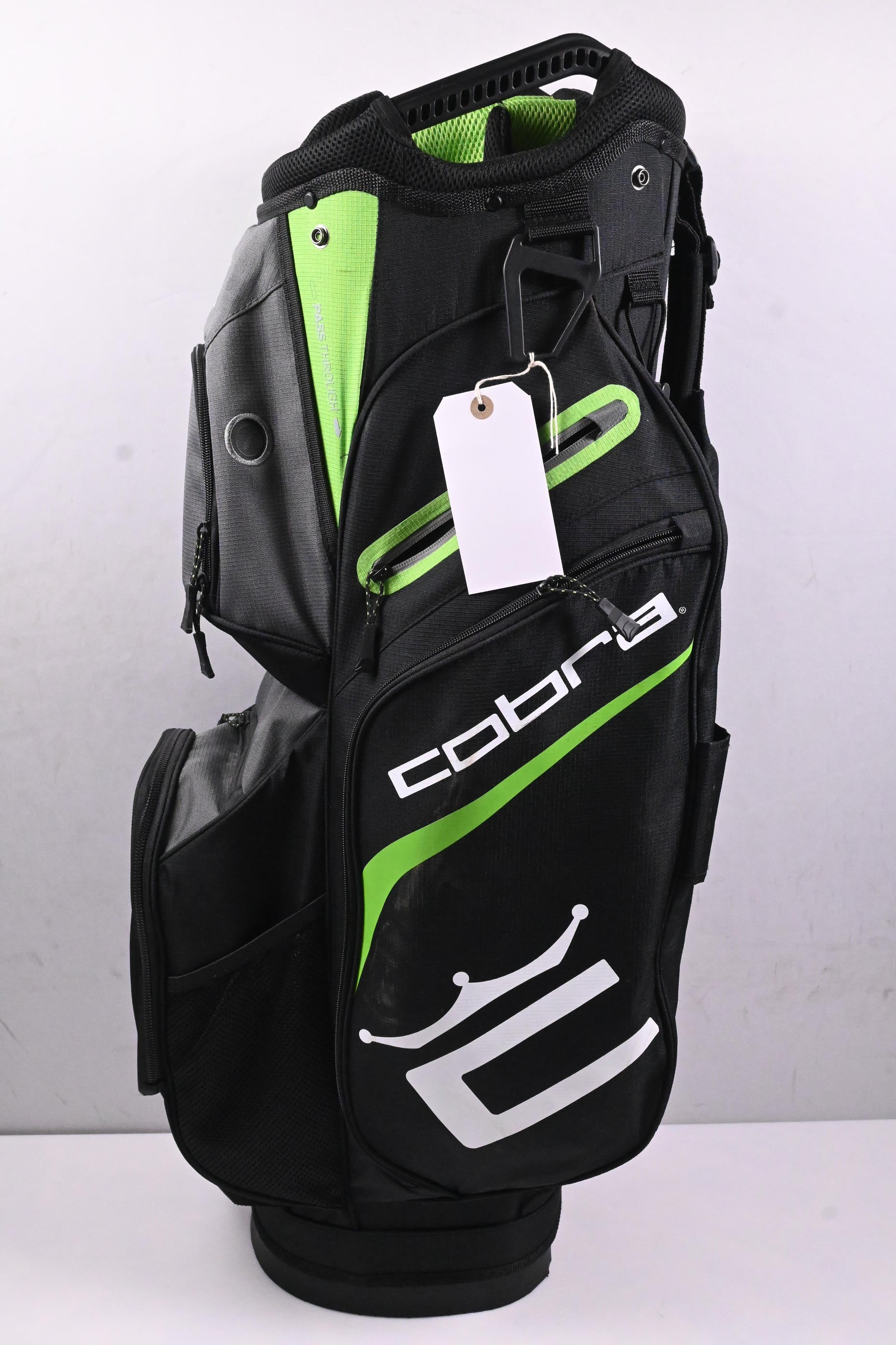 Cobra Cart Bag / 14-Way Divider / Black, Grey