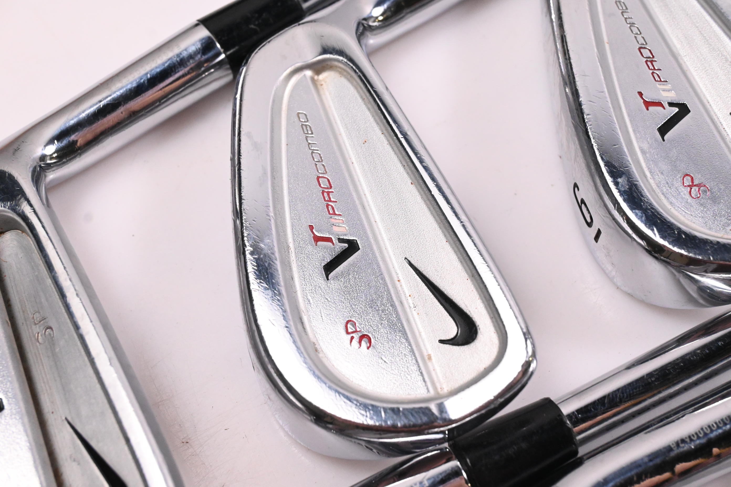 Nike VR Forged Pro Combo 2011 Irons / 4-PW / Stiff Flex KBS Tour Steel Shafts