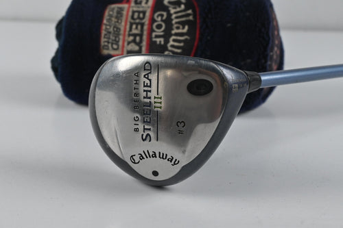 Ladies Callaway Steelhead III #3 Wood / 15 Degree / Ladies Flex System III Shaft