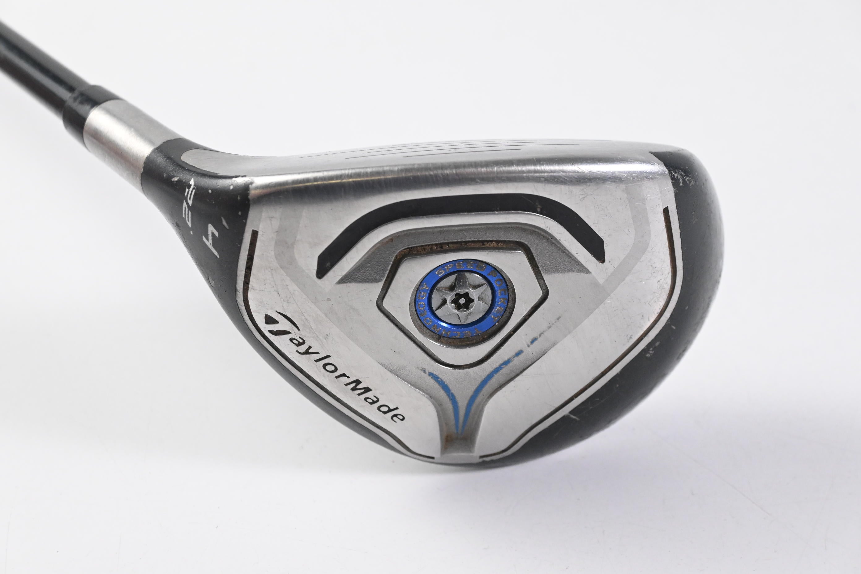 Left Hand Taylormade Jetspeed #4 Hybrid / 22 Degree / Regular Flex Velox T 65