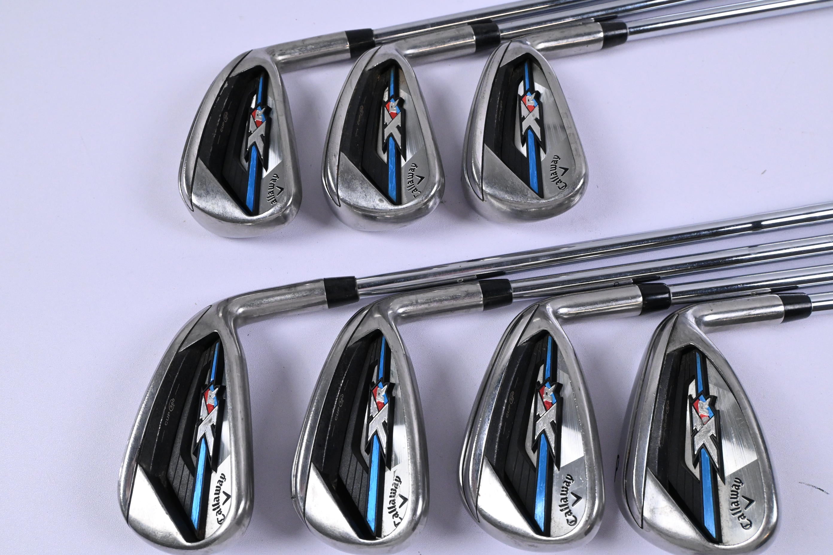Callaway XR OS Irons / 4-PW / Regular Flex True Temper Speedstep 80 Shafts