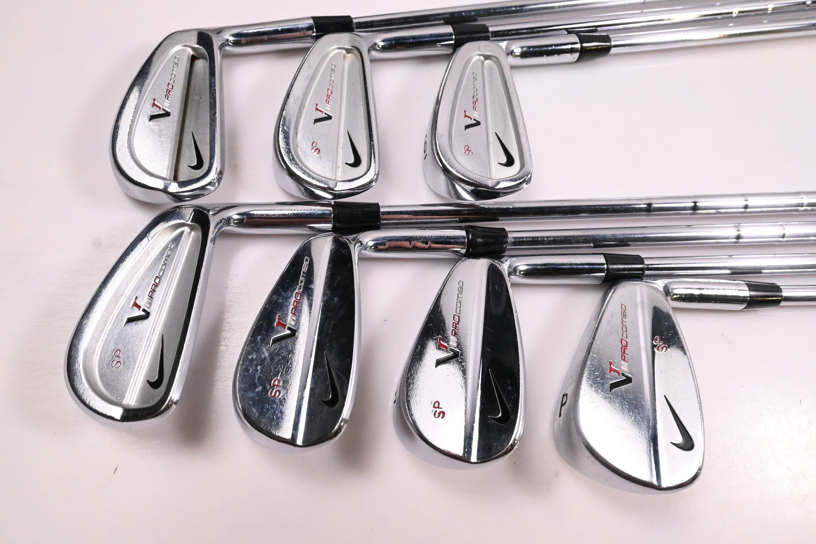 Nike VR Forged Pro Combo 2011 Irons / 4-PW / Stiff Flex KBS Tour Steel Shafts