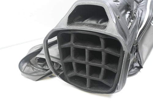 Taylormade Strom Dry Cart Bag / 14-Way Divider / Black, Grey