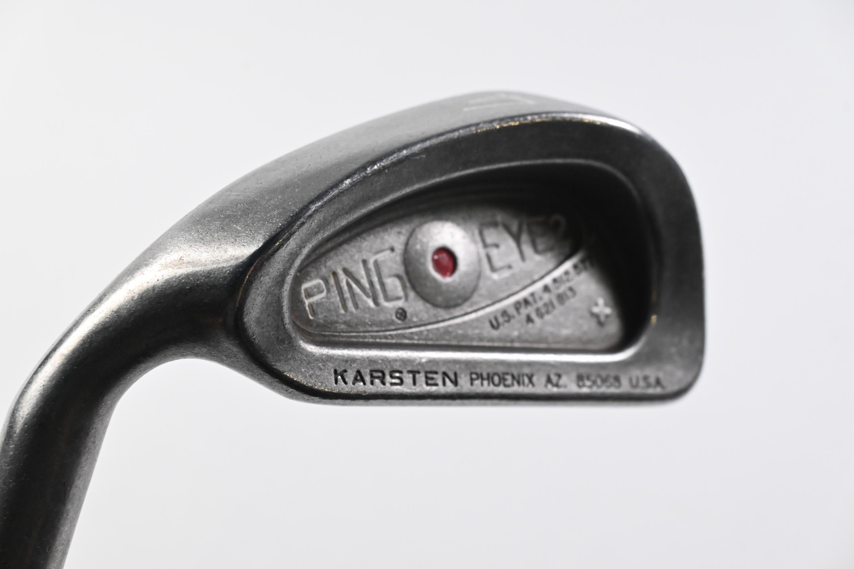 Left Hand Ping Eye 2+ #4 Iron / 24.5 Degree / Red Dot / Stiff Flex Karsten JZ