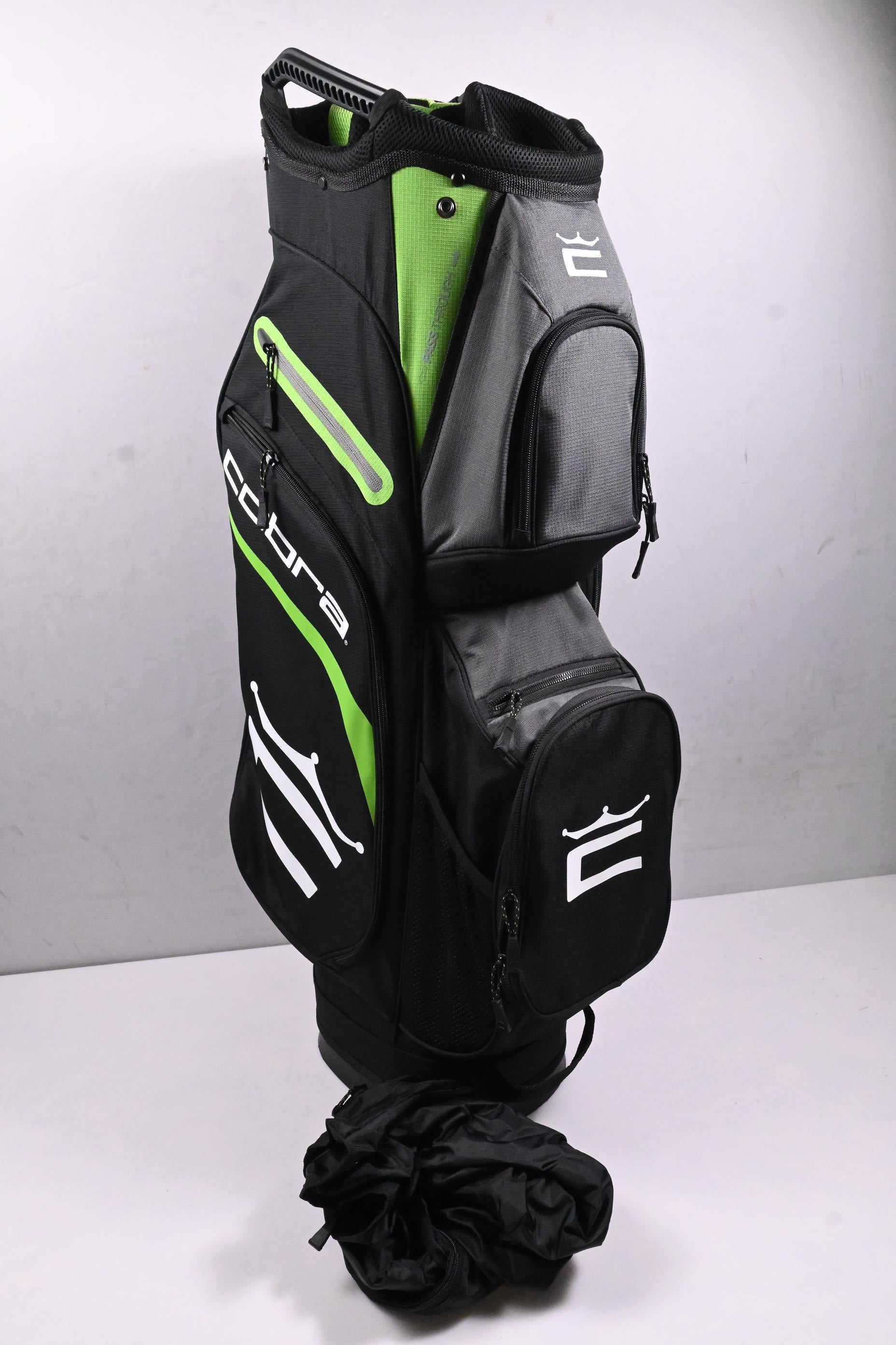 Cobra Cart Bag / 14-Way Divider / Black, Grey