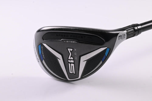 Taylormade SIM Max #3 Hybrid / 19 Degree / Stiff Flex HZRDUS Smoke Black 85