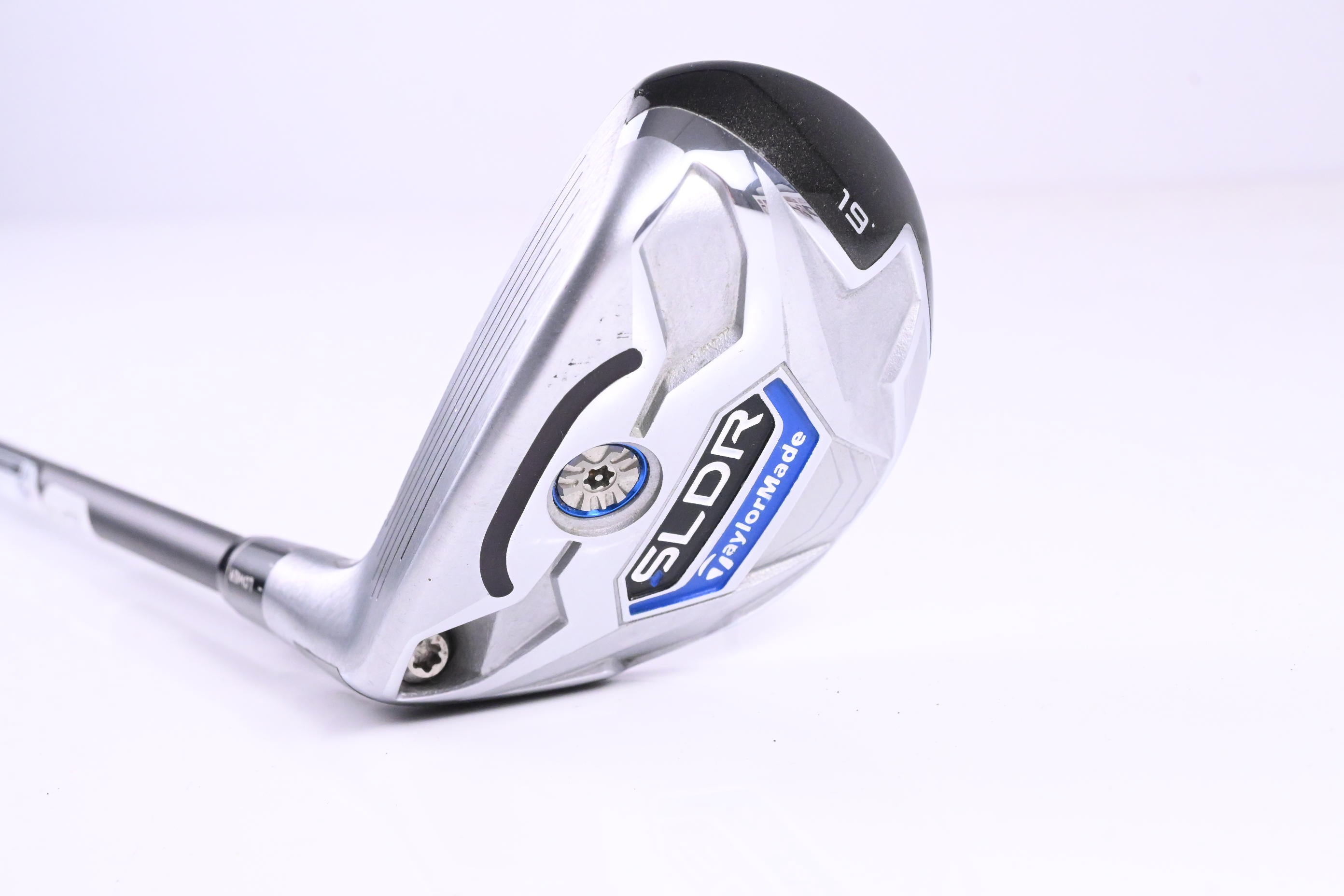 Left Hand Taylormade SLDR #3 Hybrid / 19 Degree / Regular Flex Speeder 82 Shaft