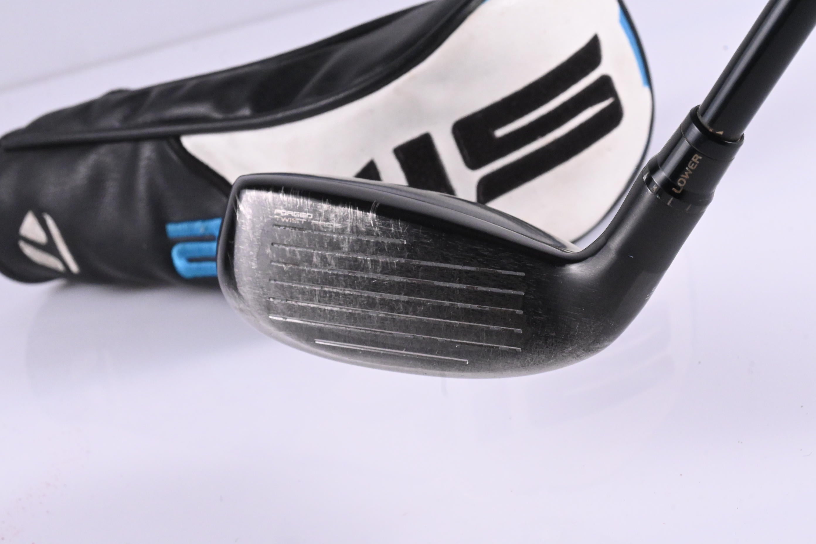 Taylormade SIM2 #3 Hybrid / 19.5 Degree / Stiff Flex HZRDUS Smoke Black RDX 80