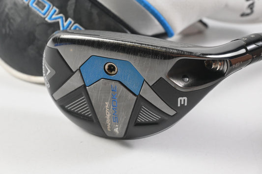 Callaway Paradym Ai Smoke #3 Hybrid / 18 Degree / Regular Flex Cypher Sixty Shaft