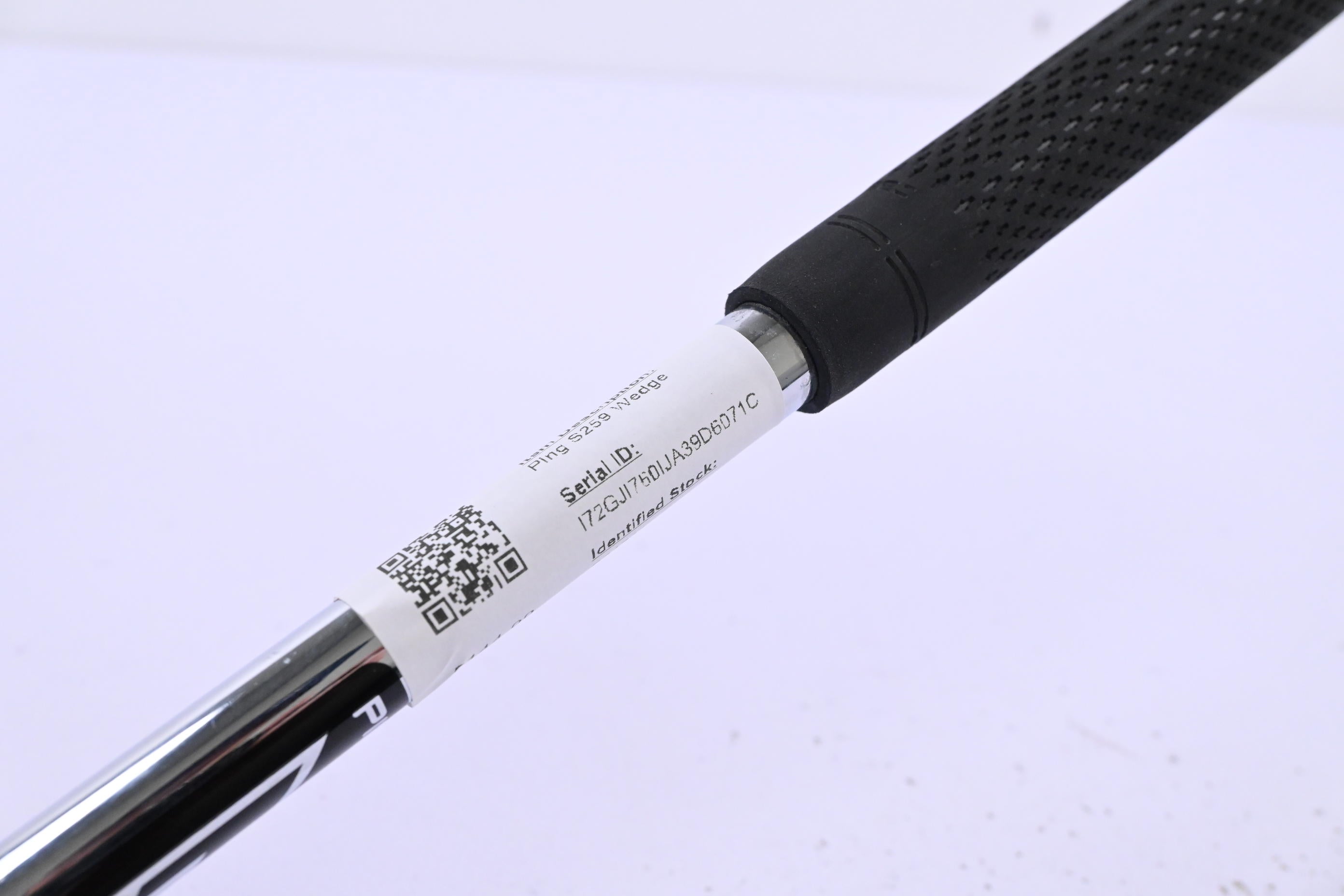 Ping S259 Lob Wedge / 58 Degree / Black Dot / Wedge Flex Ping Z-Z115 Shaft