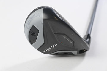 Callaway Quantum Max OS #4 Hybrid / 20 Degree / Stiff Flex Denali Frost Silver 70