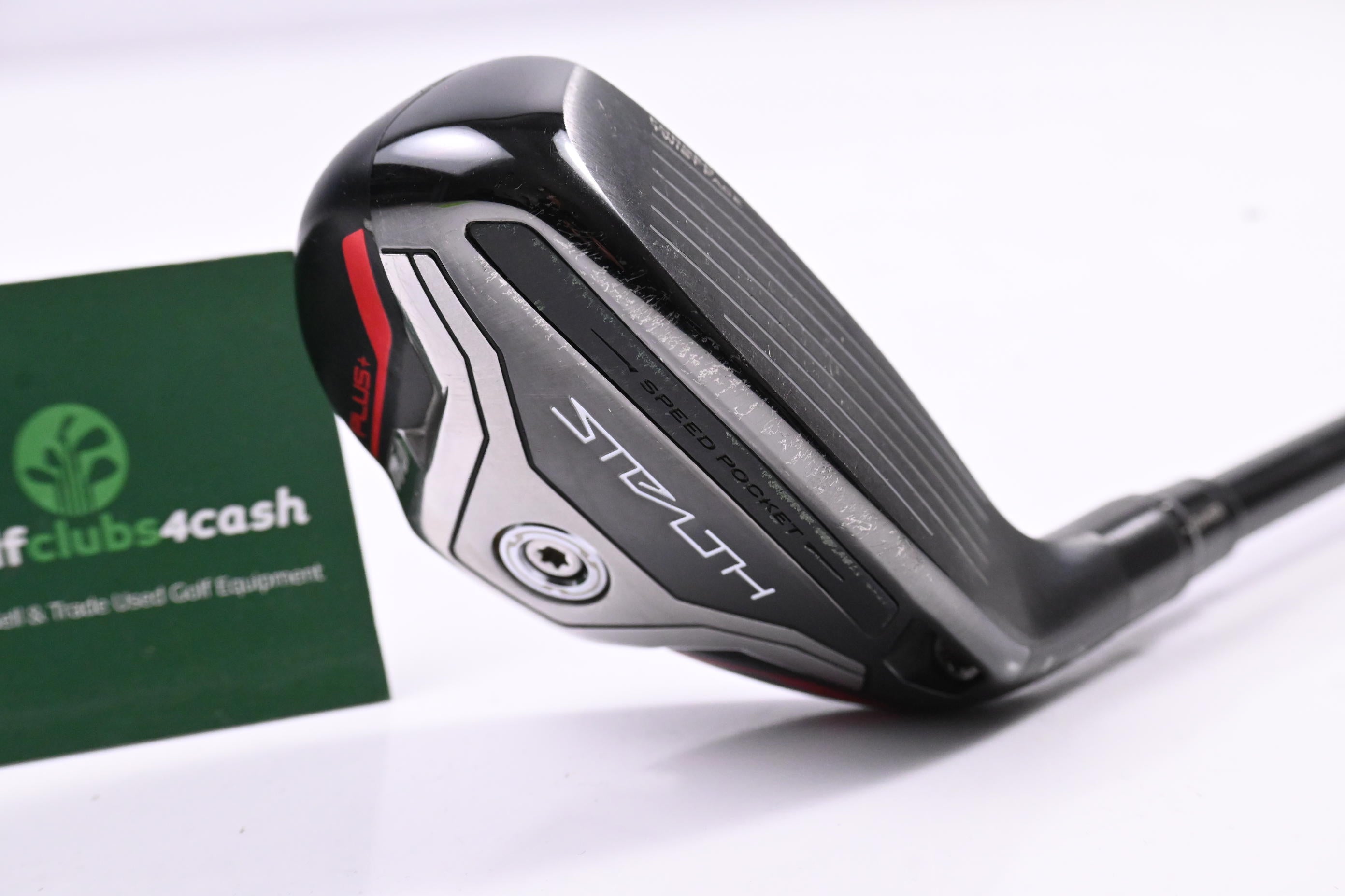 Taylormade Stealth Plus #3 Hybrid / 19.5 Degree / Stiff Flex HZRDUS Black Gen 4