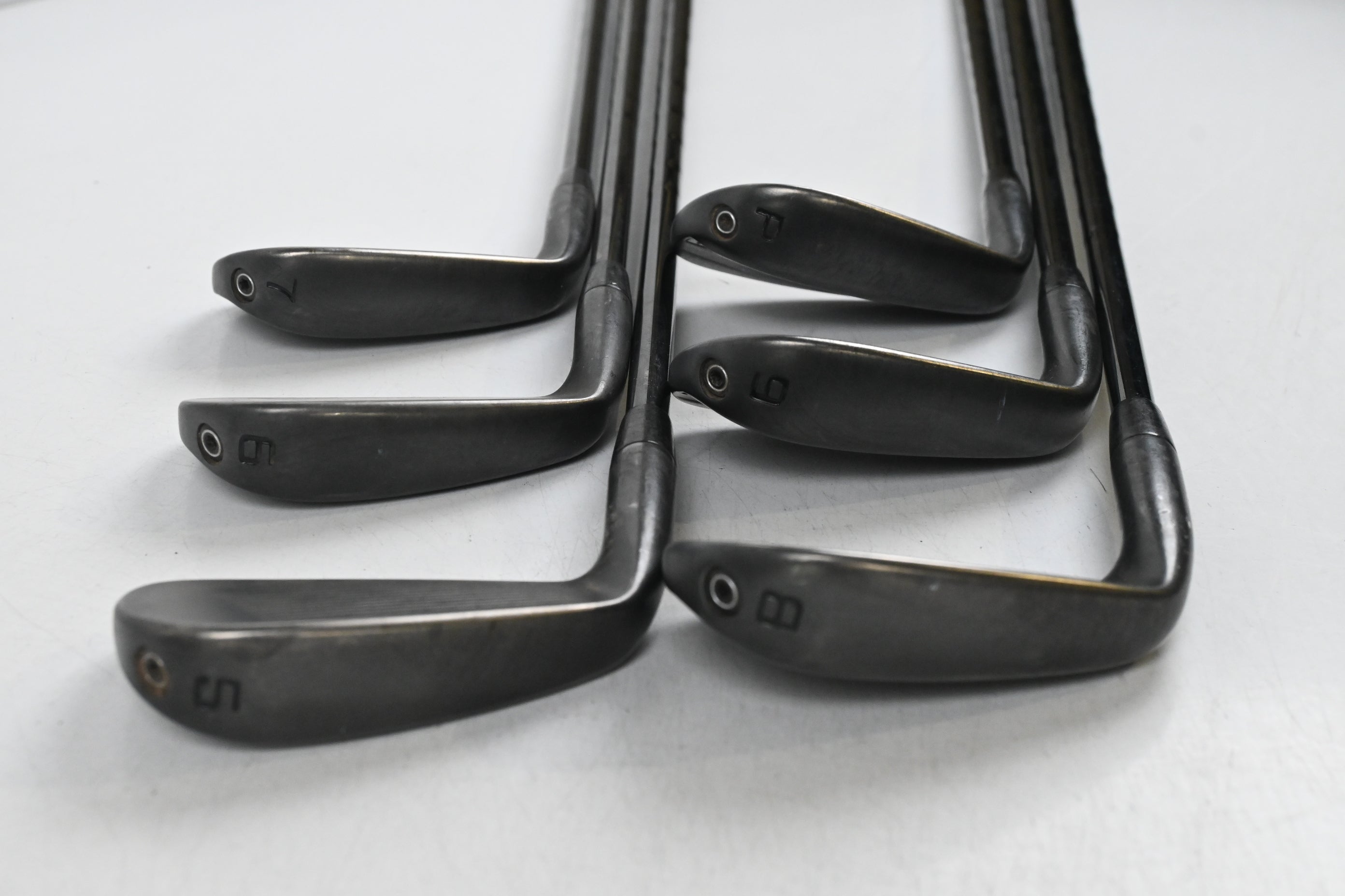 Cobra King Forged Tec 2023 Black Irons / 5-PW / Regular Flex KBS $-Taper Lite 95