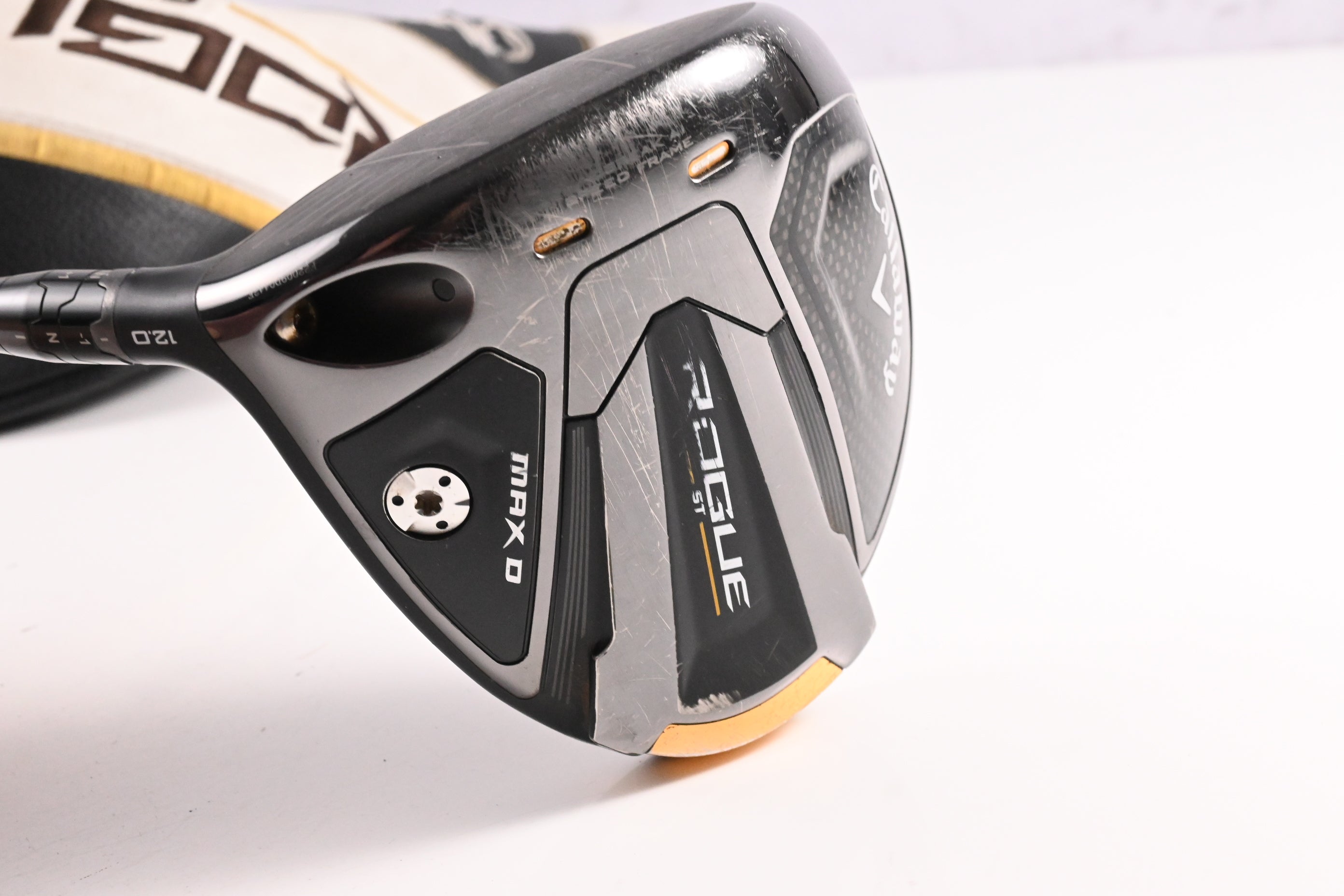 Left Hand Callaway Rogue ST MAX D Driver / 12 Degree / Senior Flex RCH 45 Shaft