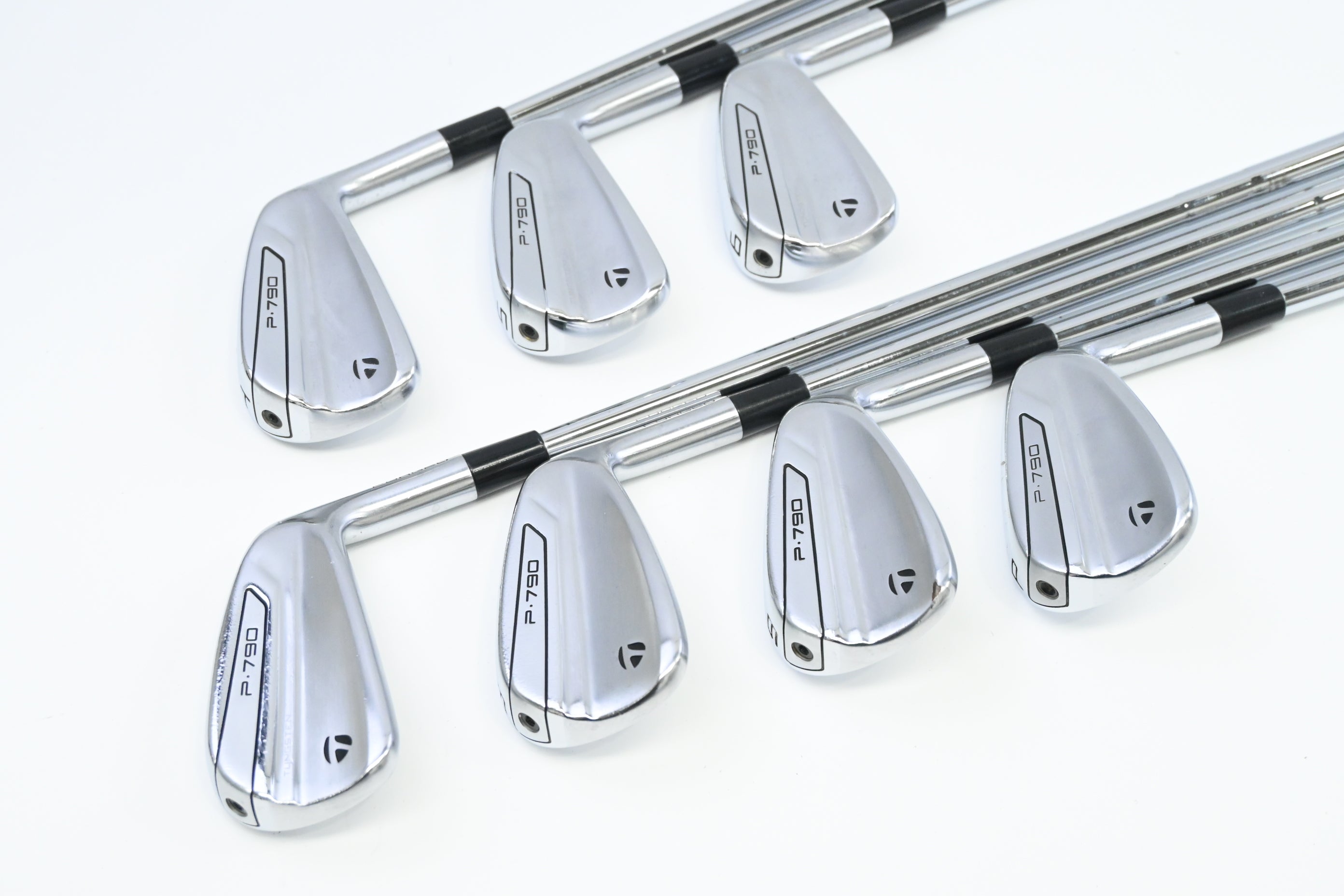 Taylormade P790 2019 Irons / 4-PW / Stiff Flex Dynamic Gold 105 S300 Shafts