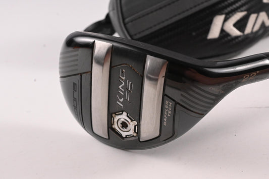 Cobra King F8 #4 Hybrid / 22 Degree / Stiff Flex Aldila Rogue Pro 75 Shaft