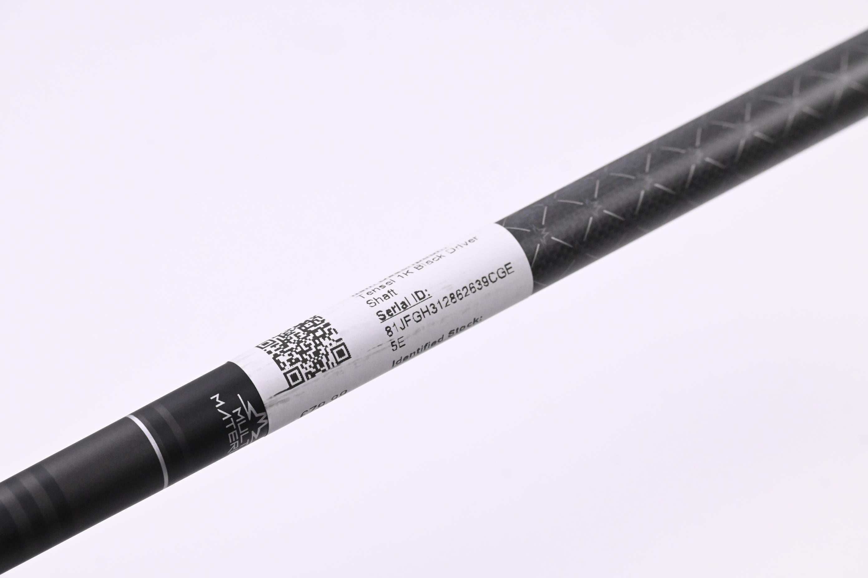 Mitsubishi Chemical Tensei 1K 65 Black Driver Shaft / Stiff Flex / Ping 3rd Gen
