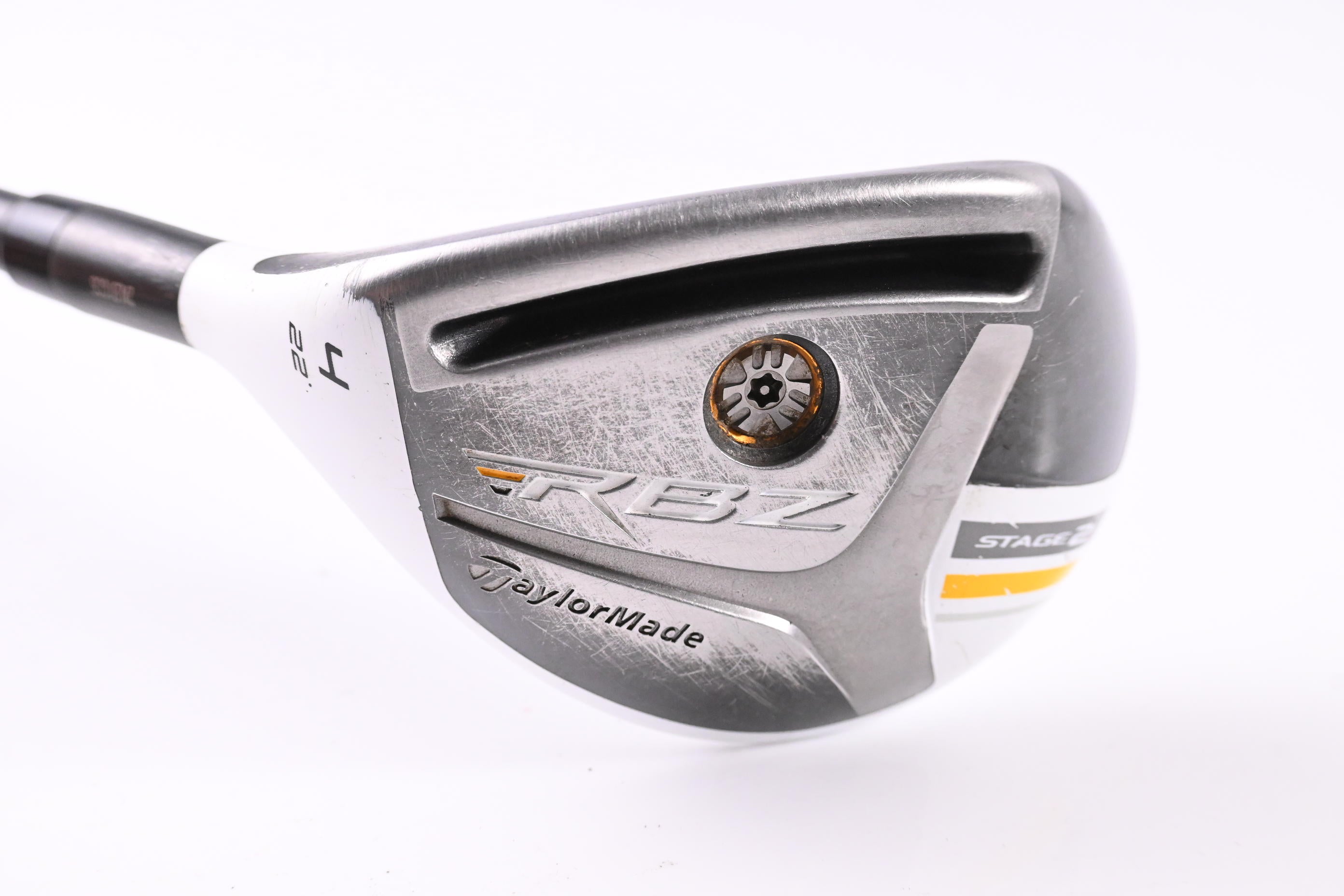 Left Hand Taylormade RBZ Stage 2 #4 Hybrid / 22 Degree / Regular Flex RBZ 65