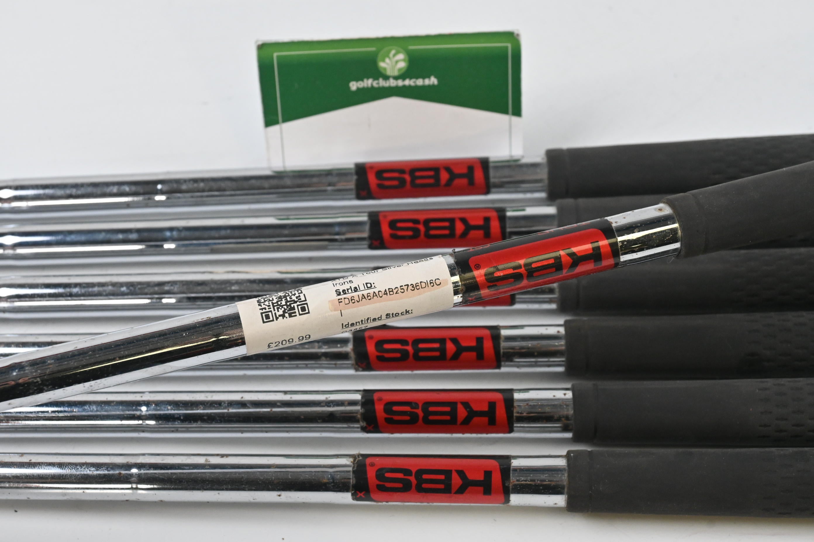Adams XTD A Tour Silver Heads Irons / 4-PW / X-Flex KBS Tour Shafts
