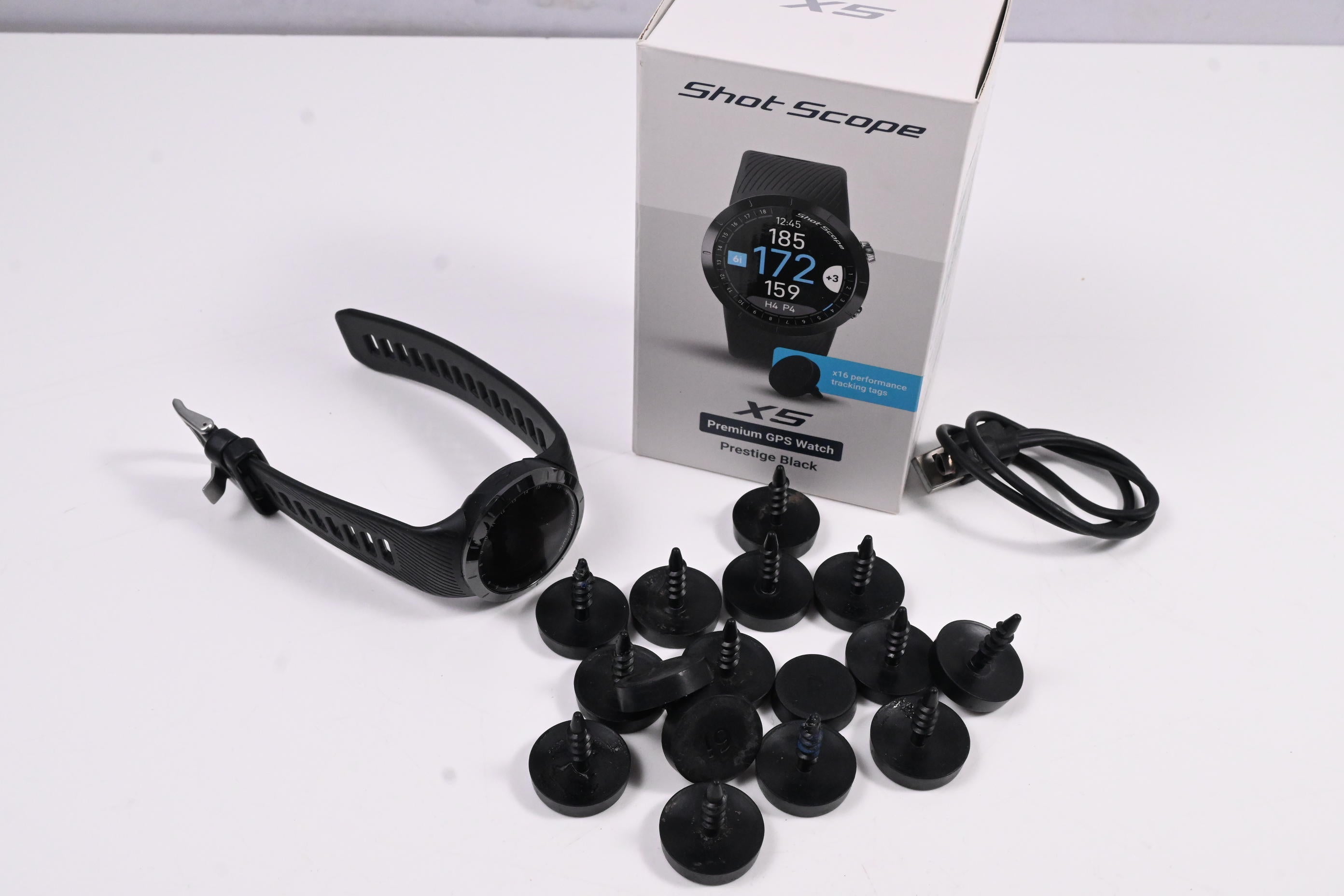 Shot Scope X5 Premium Prestige Black / GPS Watch